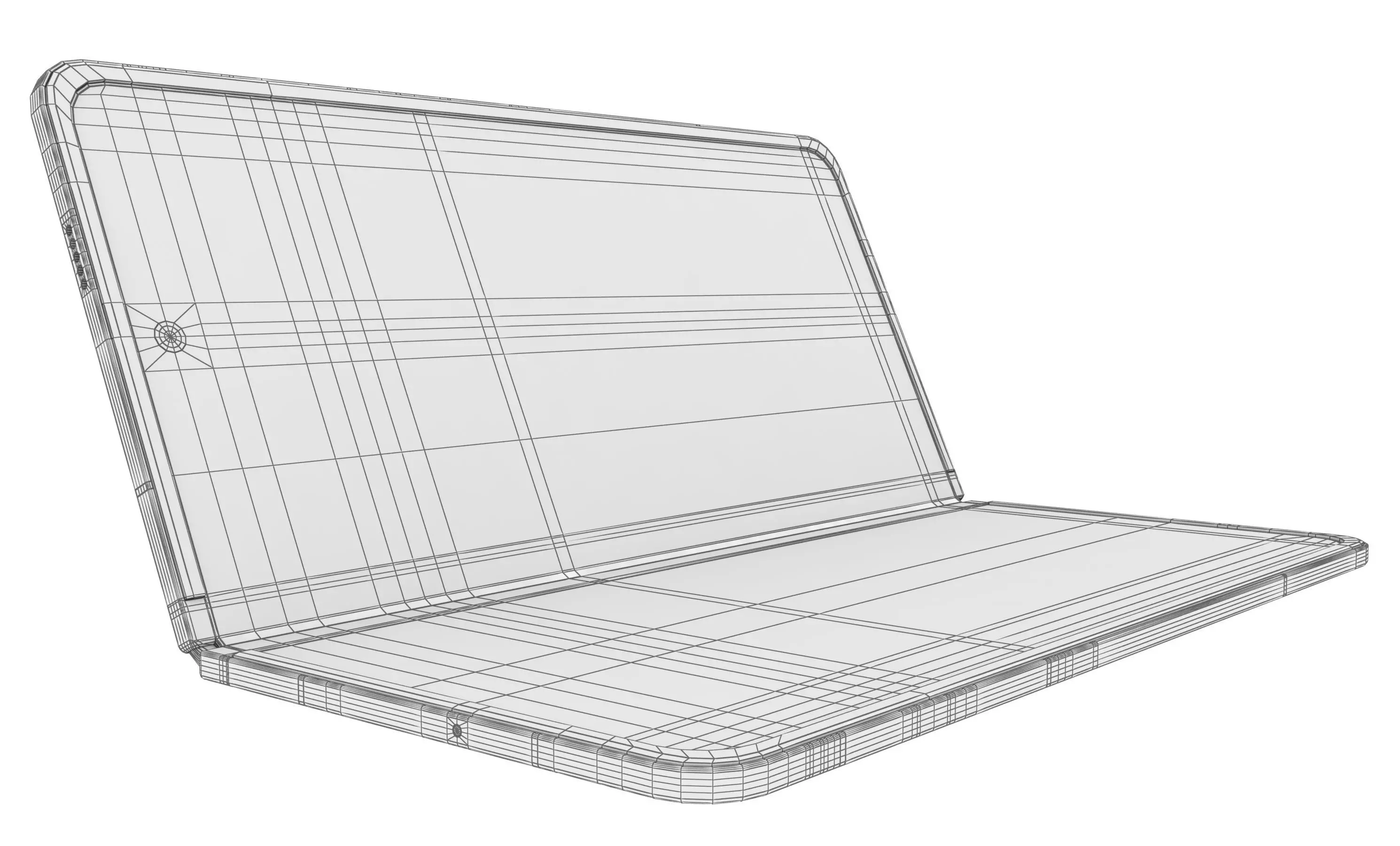 Honor Magic V5 Ivory White 3D model_13