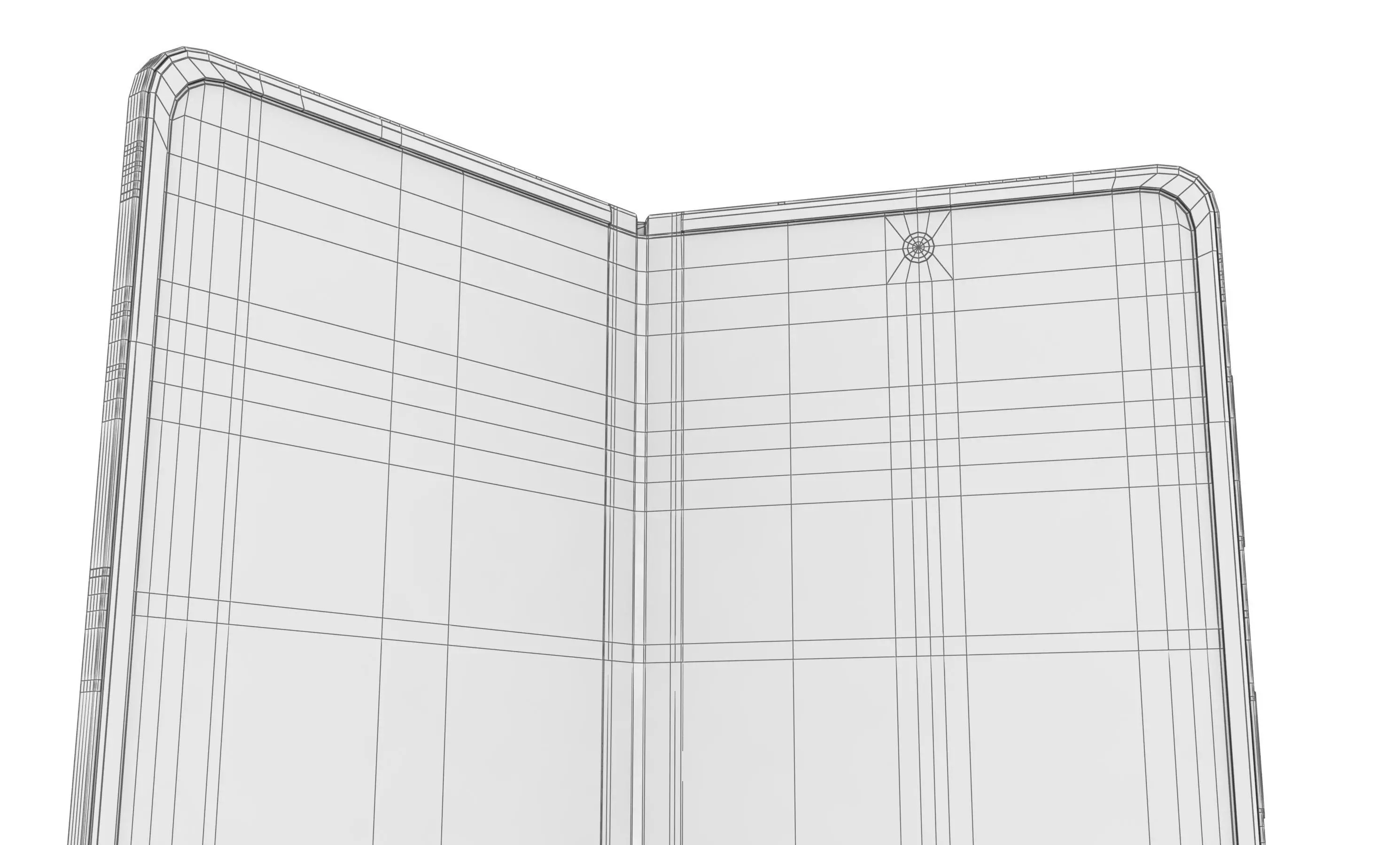 Honor Magic V5 Ivory White 3D model_18