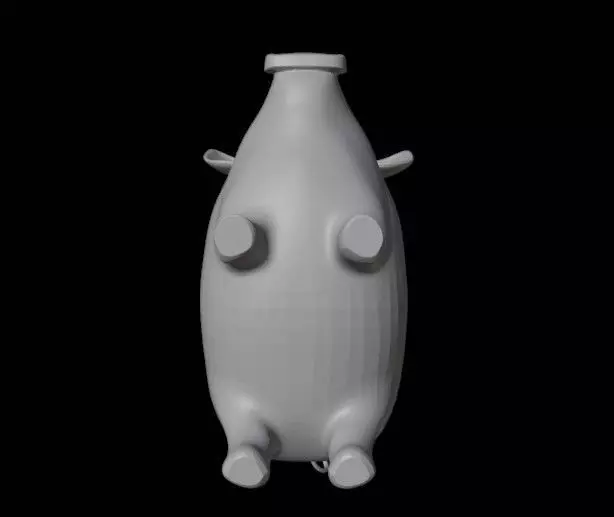 piggy 3D print model_4
