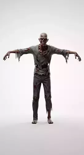 Zombie 3D Model