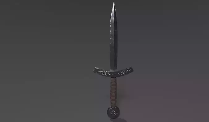 medieval style dagger 01