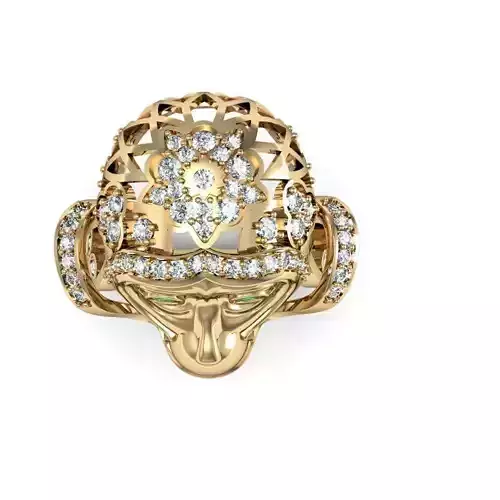 monkey ring diamond