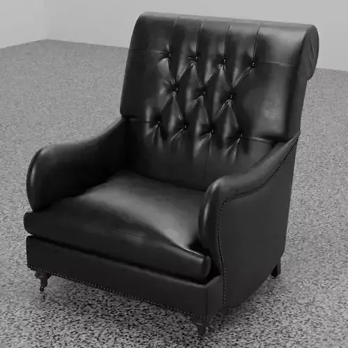 Caledonian Club Chair 3D Model