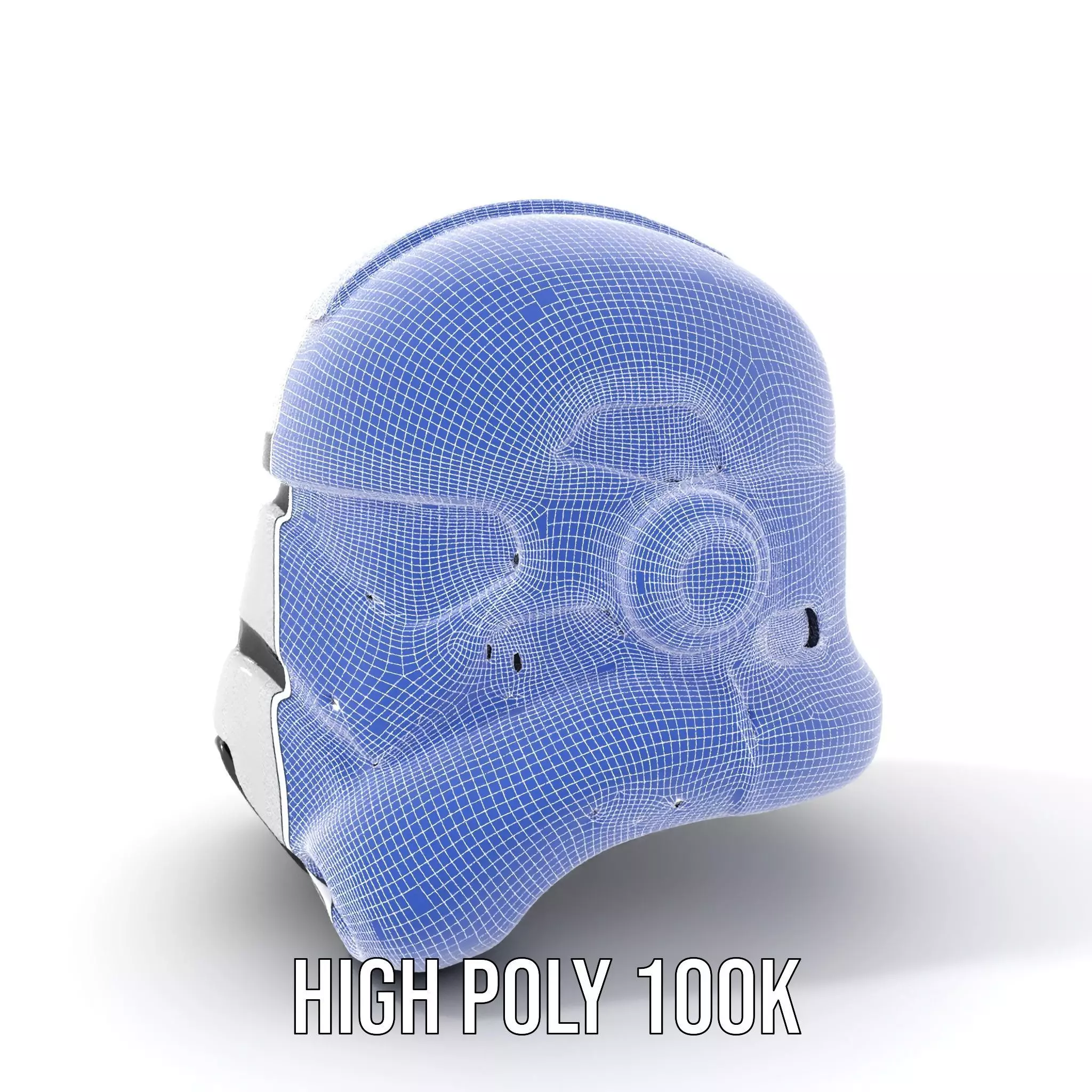Galactic Patrol Helmet model pack Low-poly 3D model_4