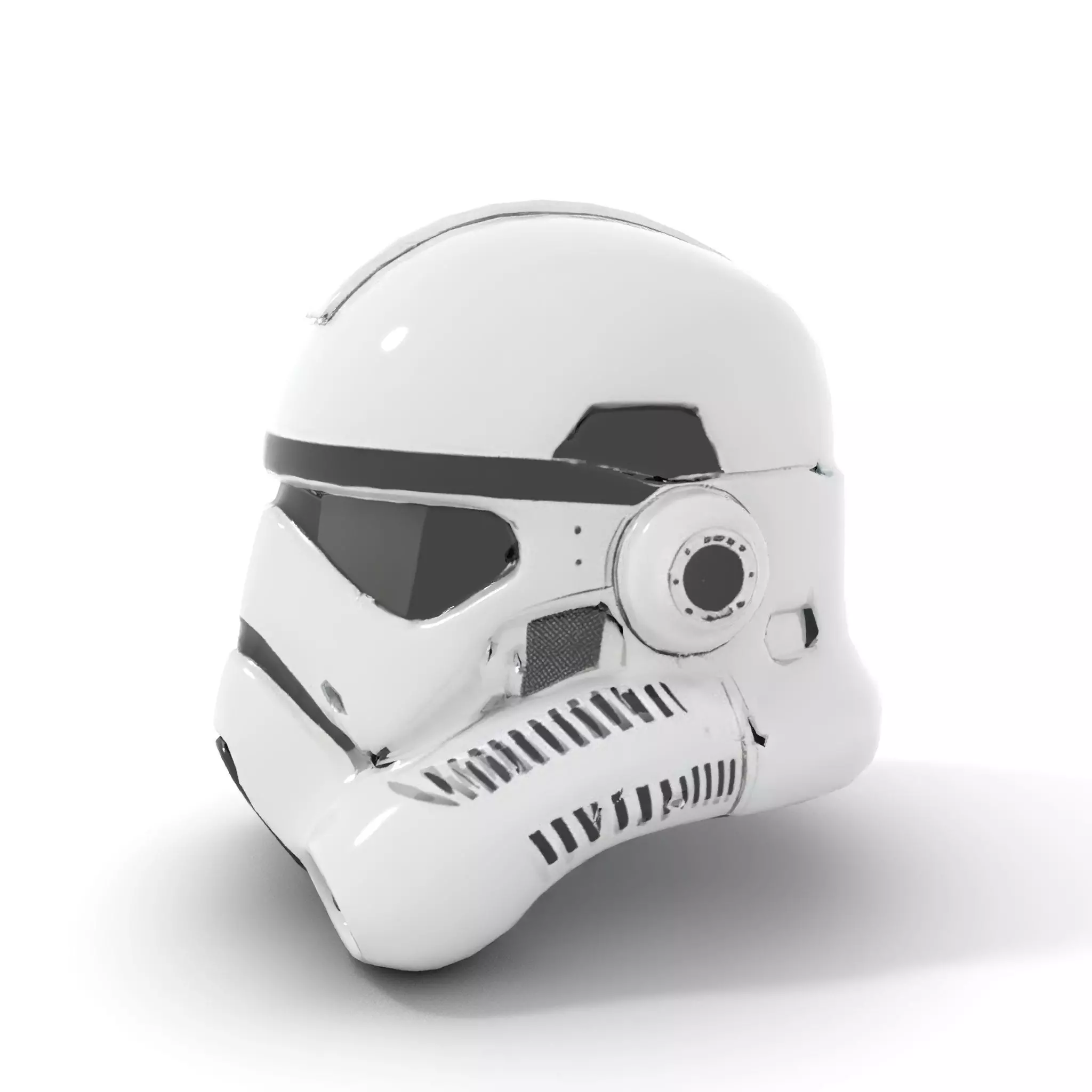 Galactic Patrol Helmet model pack Low-poly 3D model_13