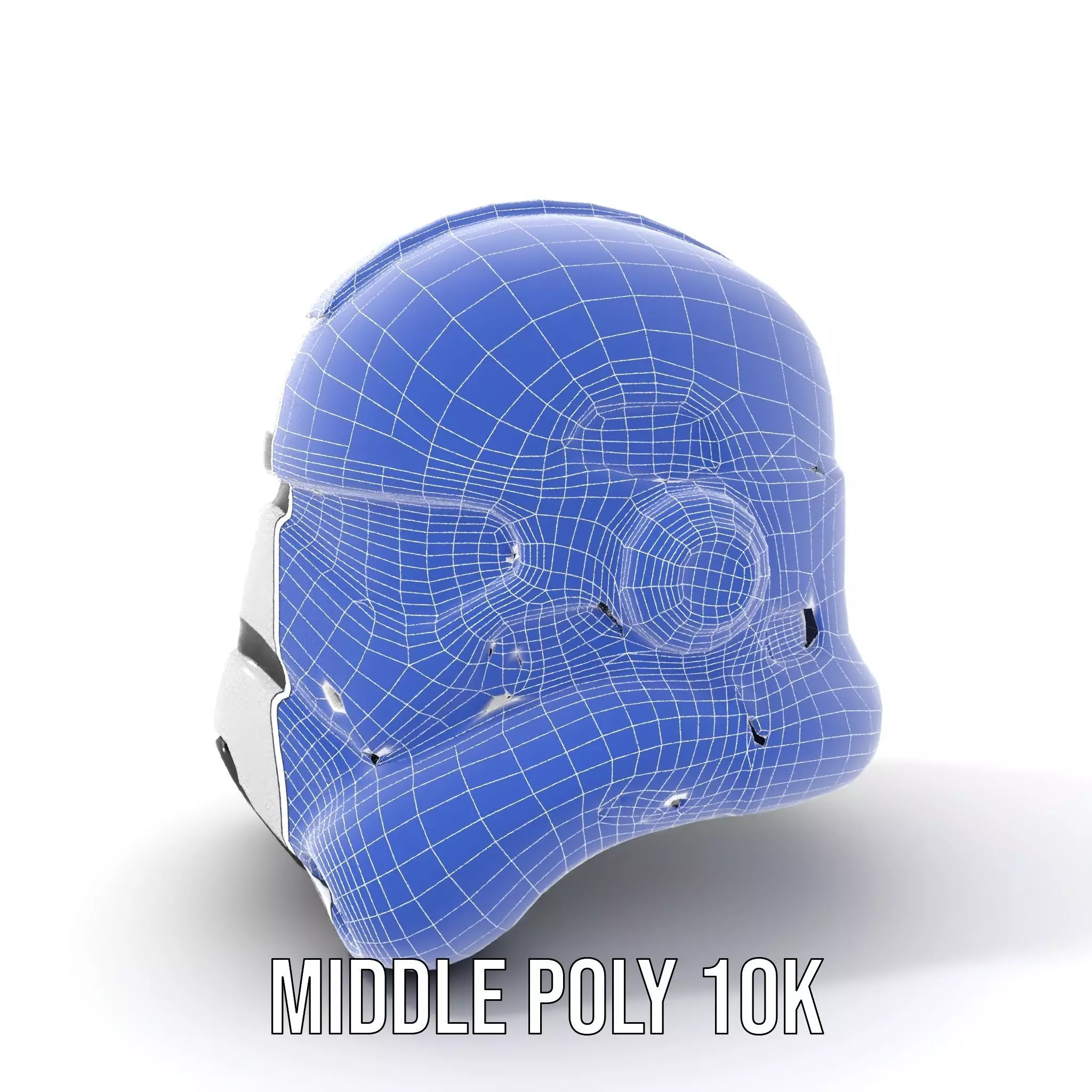 Galactic Patrol Helmet model pack Low-poly 3D model_21