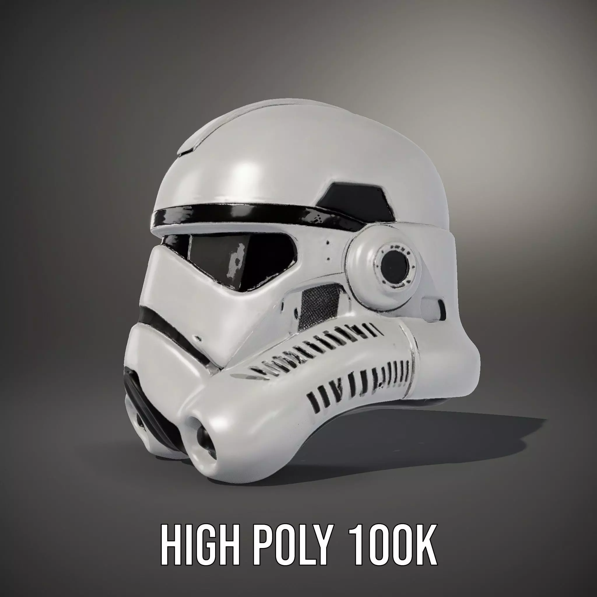 Galactic Patrol Helmet model pack Low-poly 3D model_8