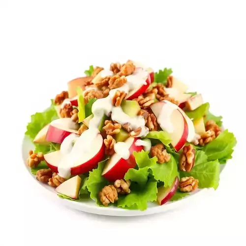 Fresh Apple Walnut Salad model pack Low-poly 3D model 2