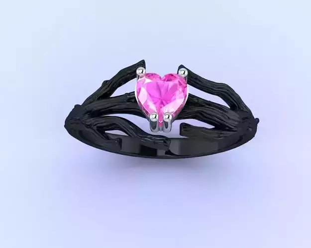 Ring branch C 3D print model