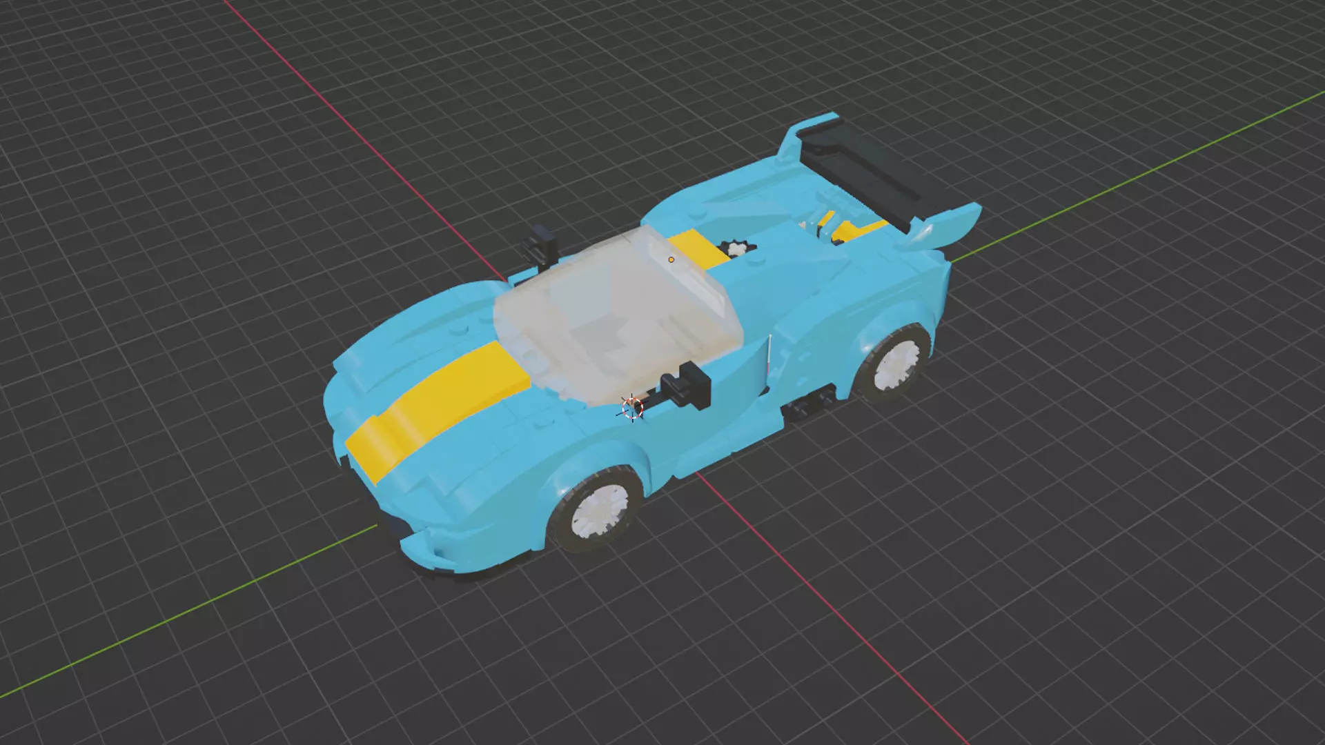 MocBricks3D - Porsche-918 RSR 3D print model_1