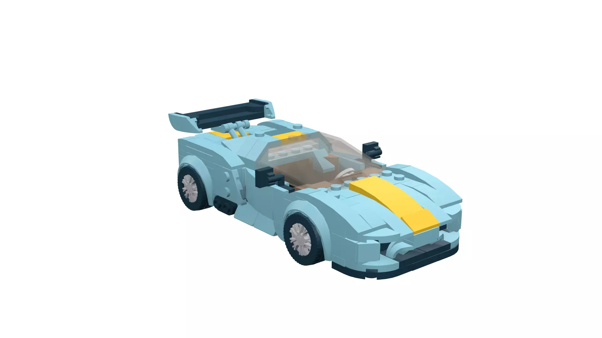 MocBricks3D - Porsche-918 RSR 3D print model_13