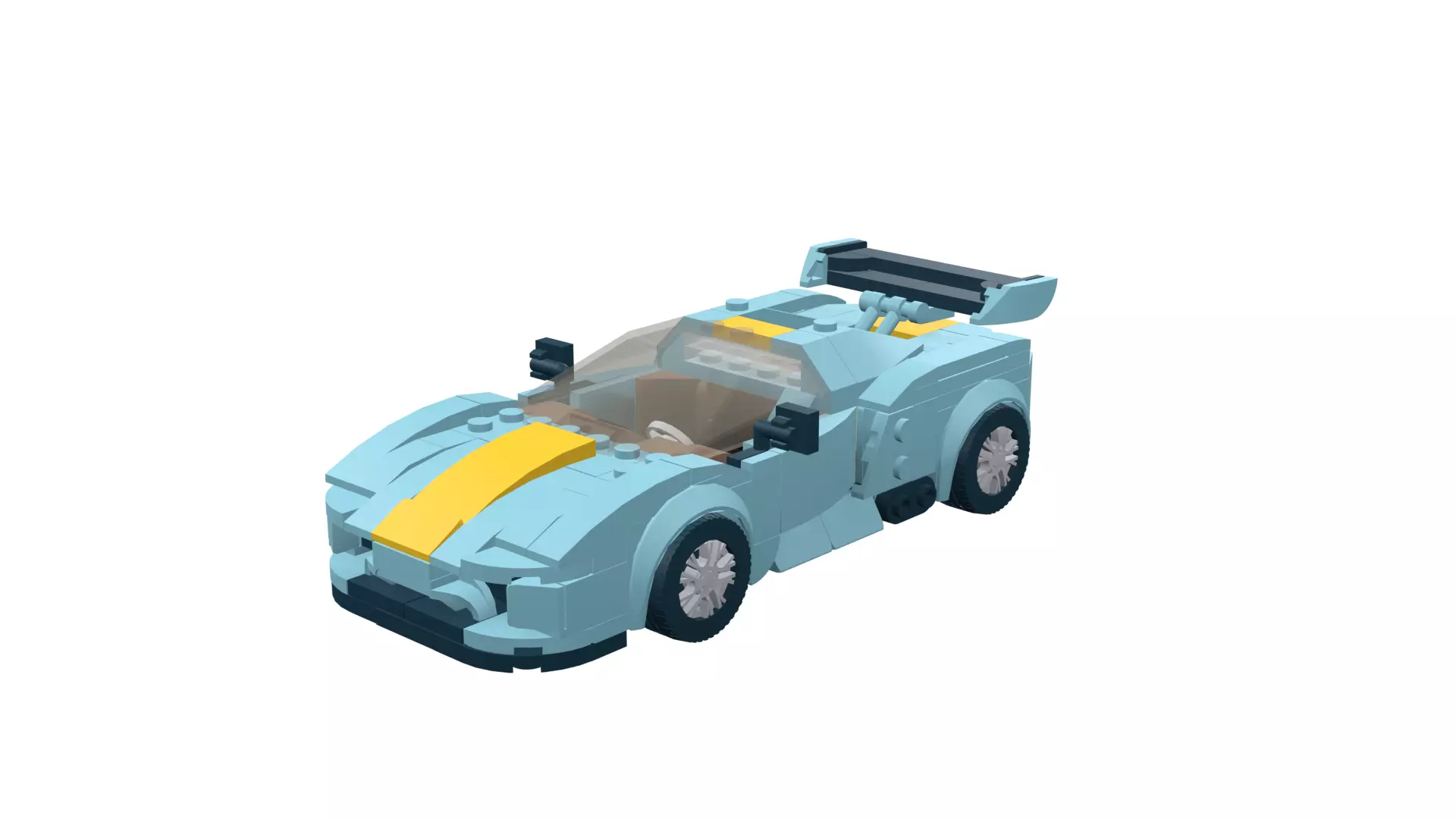 MocBricks3D - Porsche-918 RSR 3D print model_4