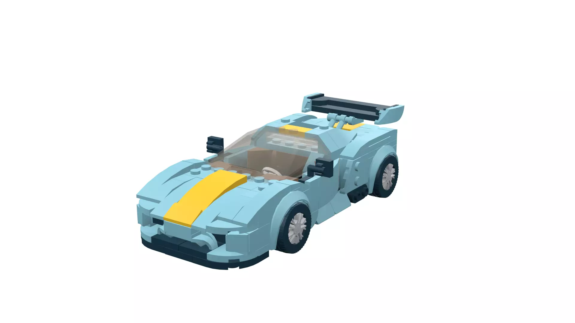 MocBricks3D - Porsche-918 RSR 3D print model_7