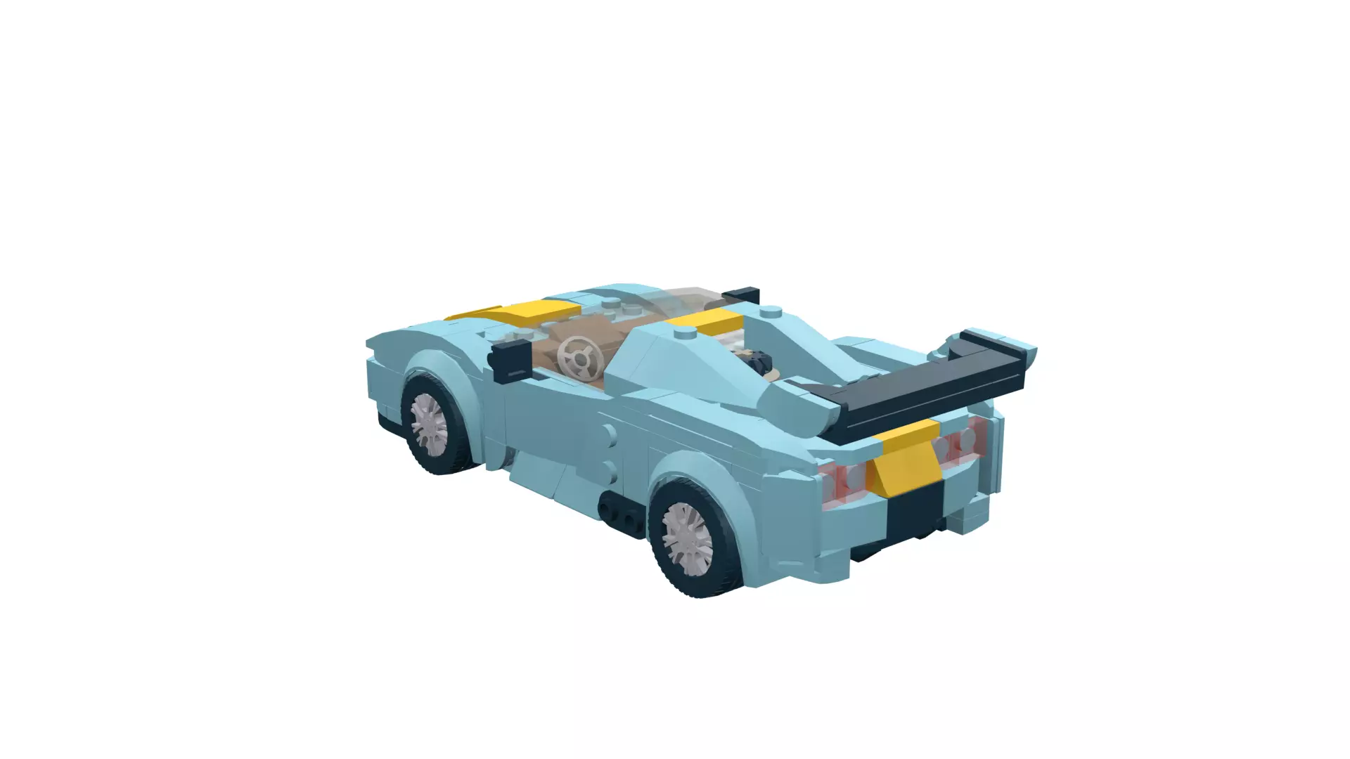 MocBricks3D - Porsche-918 RSR 3D print model_35