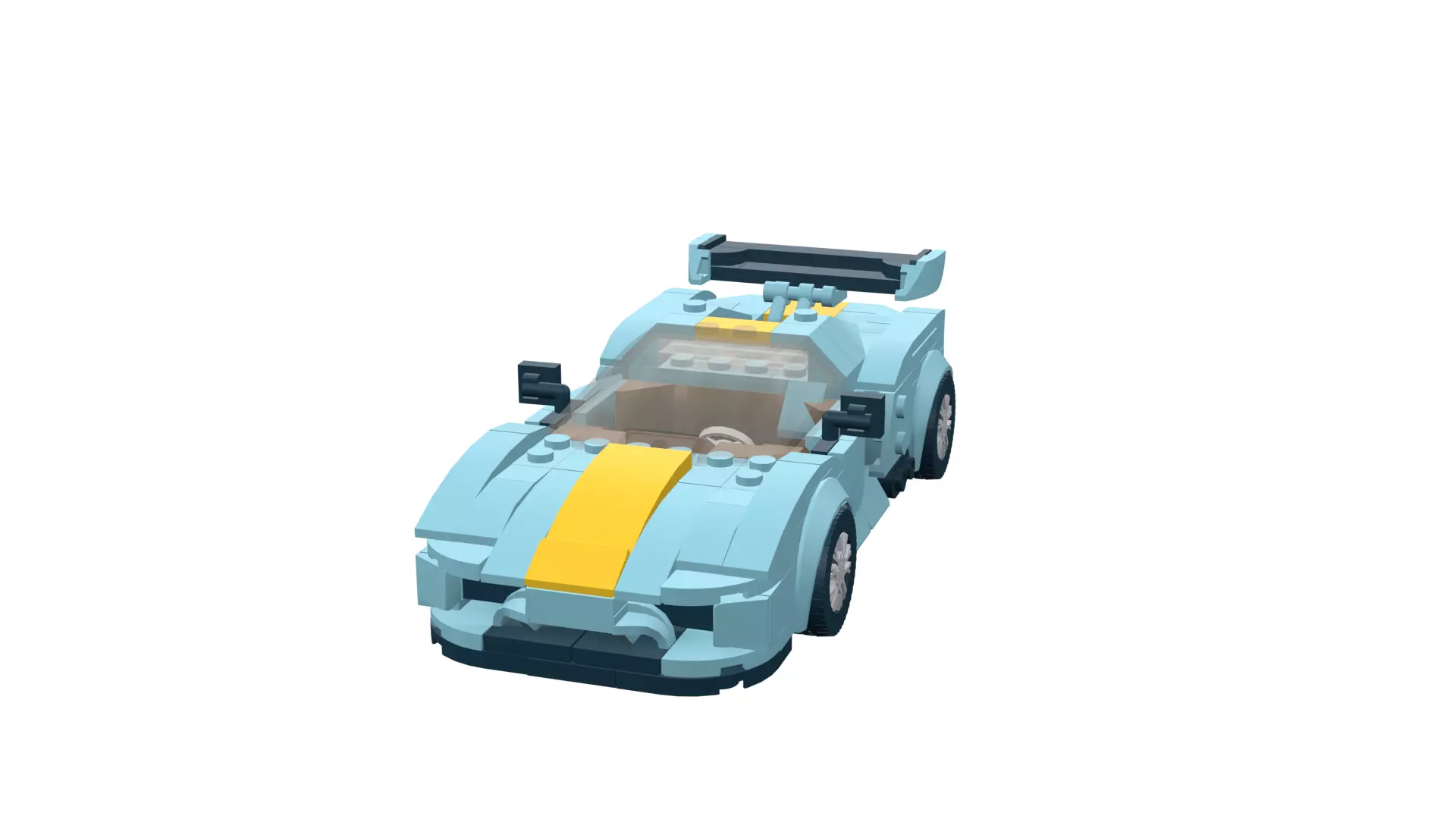 MocBricks3D - Porsche-918 RSR 3D print model_3