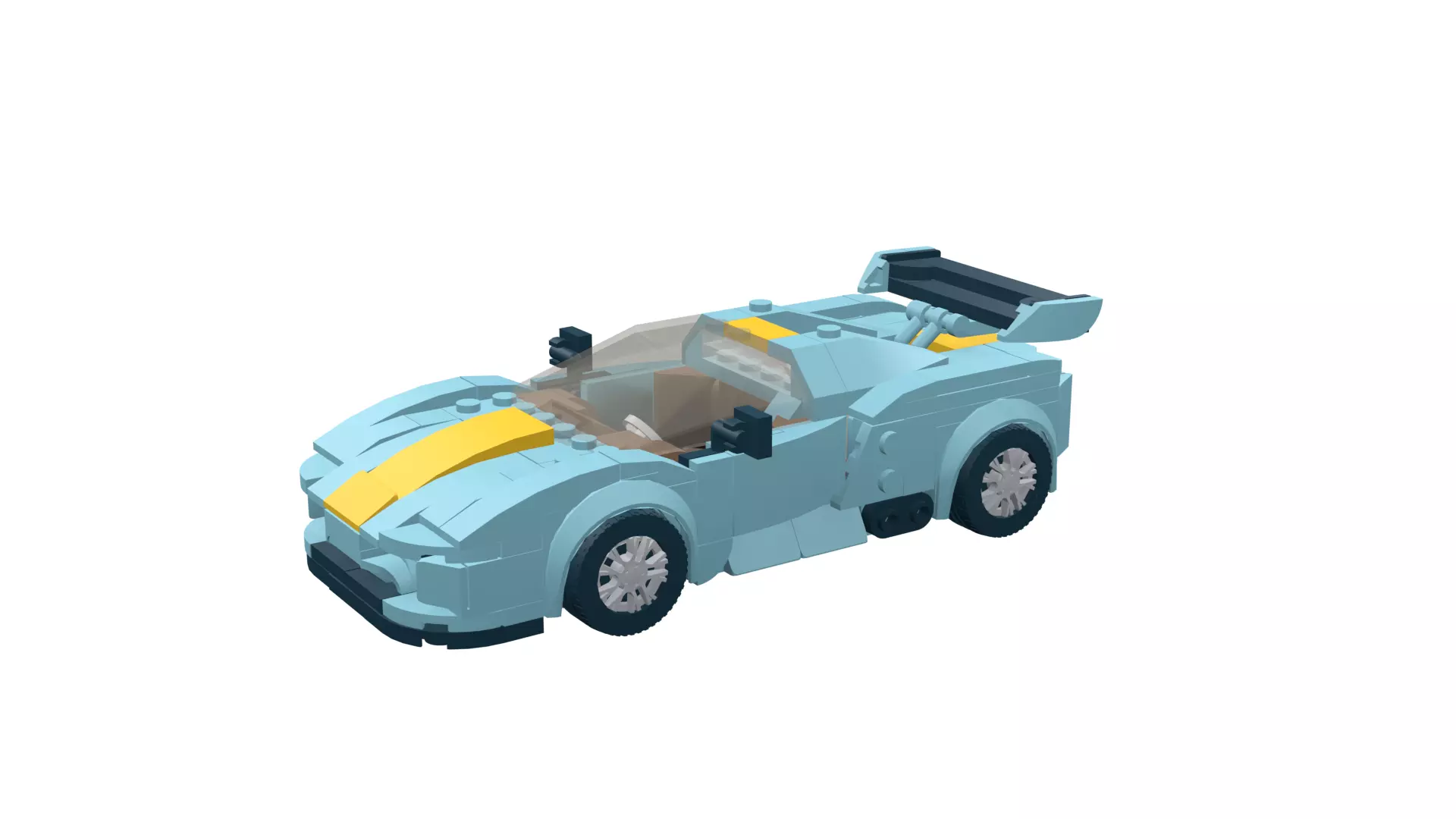 MocBricks3D - Porsche-918 RSR 3D print model_42