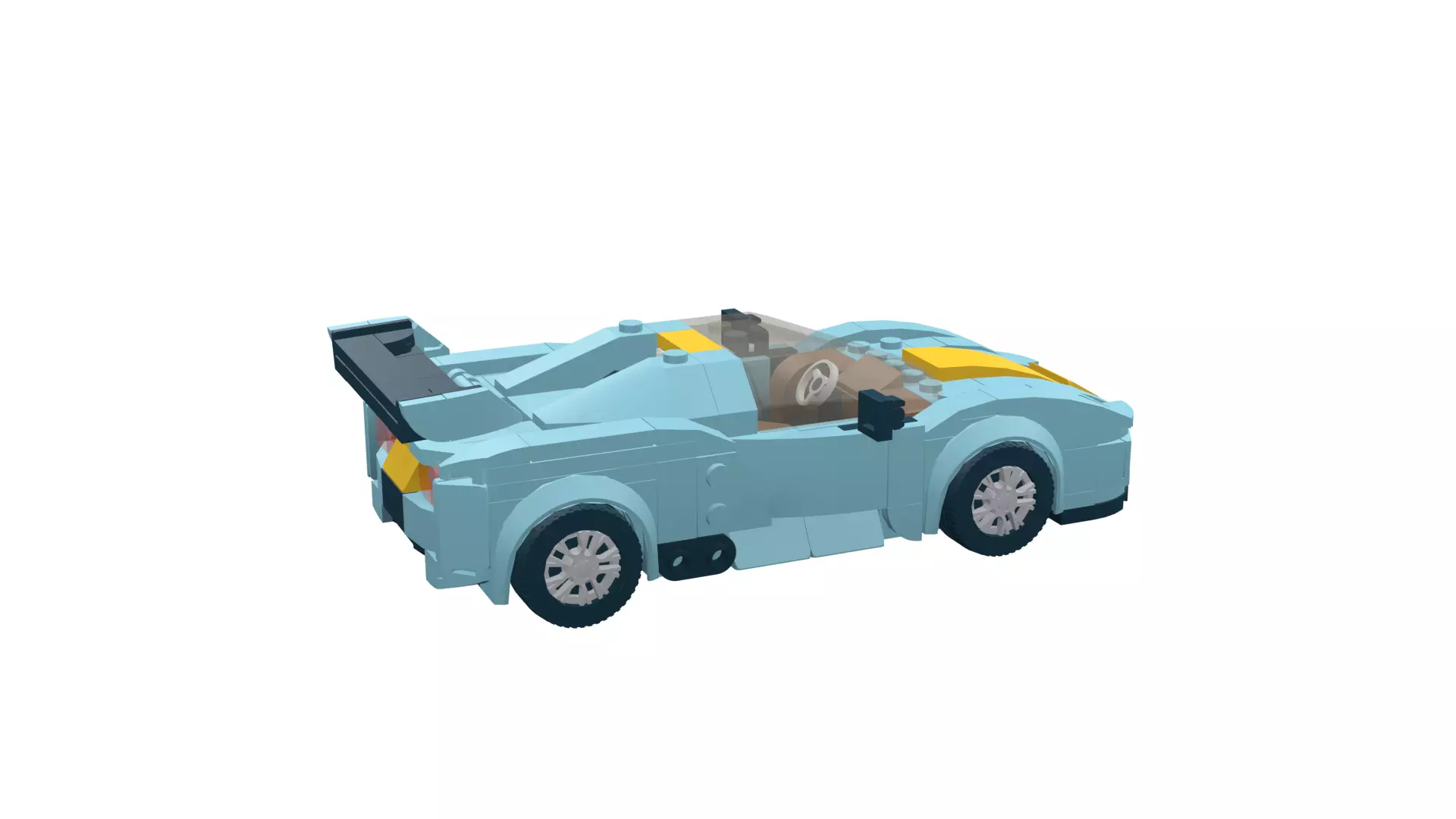 MocBricks3D - Porsche-918 RSR 3D print model_21