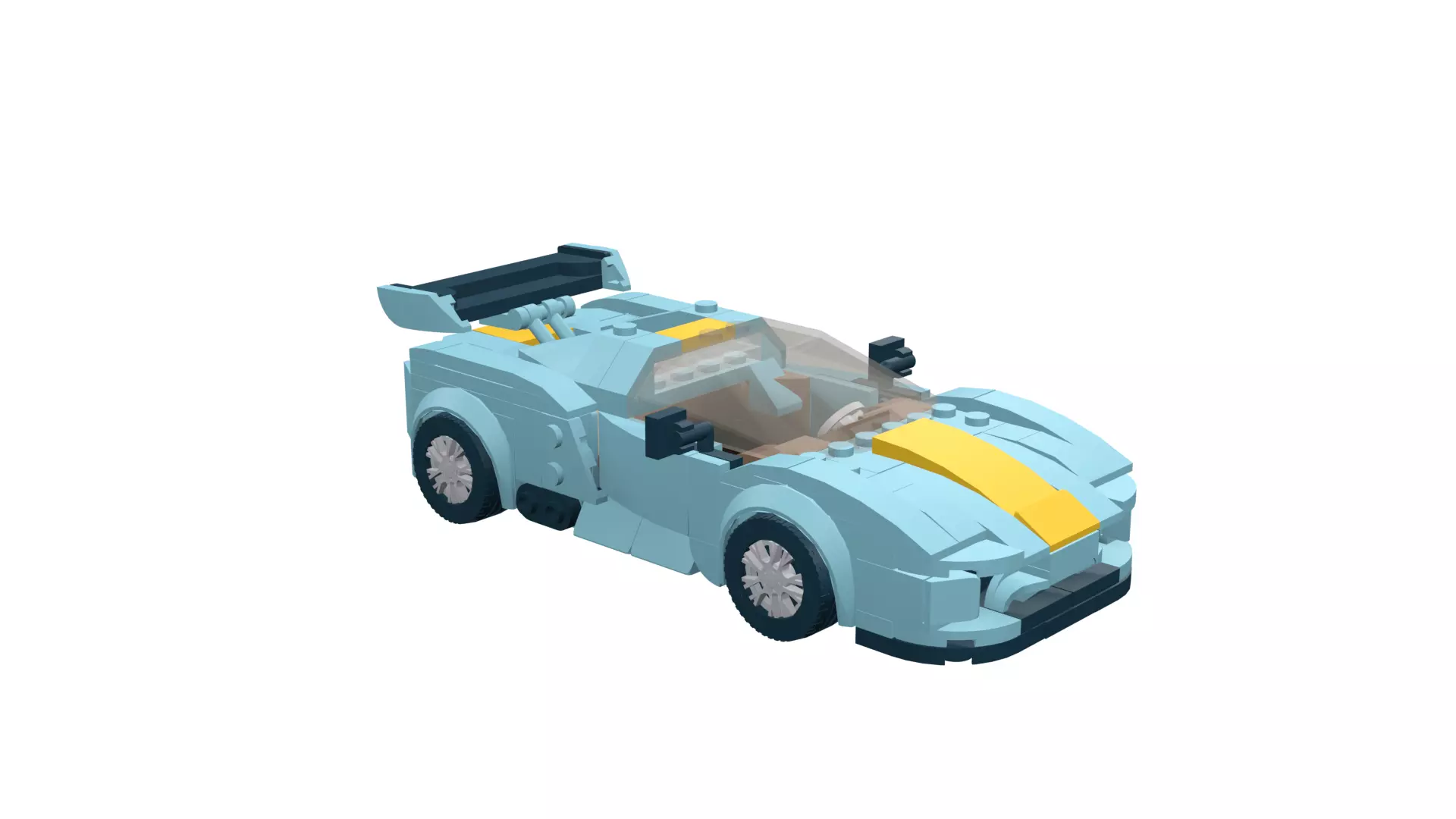 MocBricks3D - Porsche-918 RSR 3D print model_19