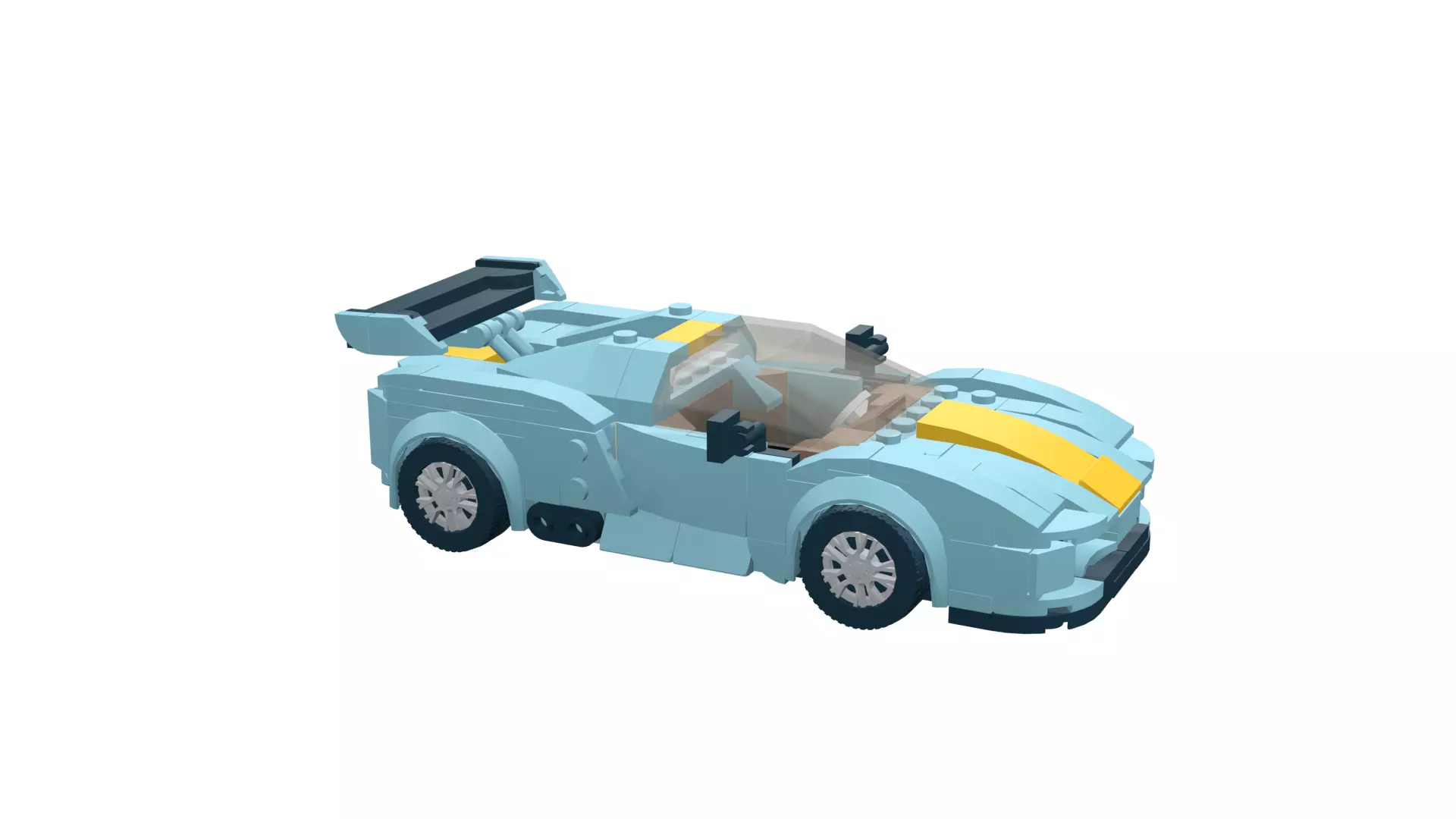 MocBricks3D - Porsche-918 RSR 3D print model_15