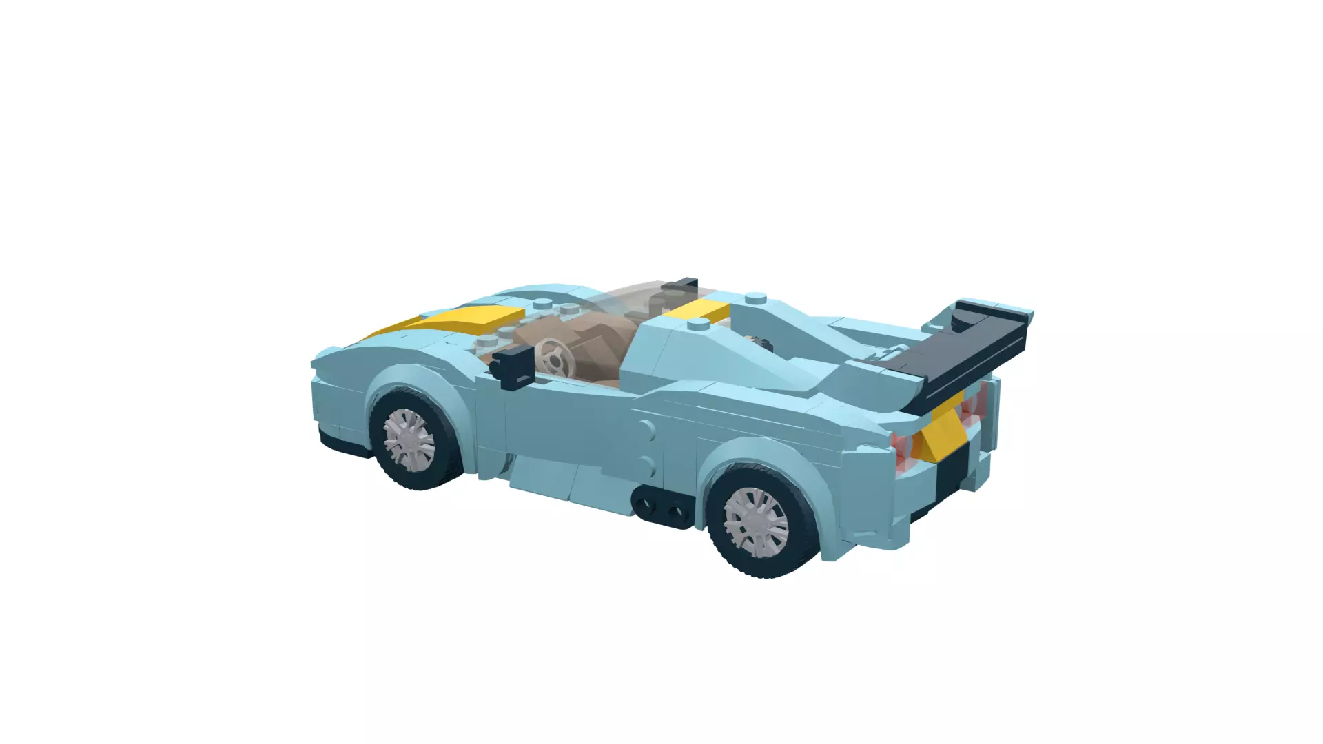 MocBricks3D - Porsche-918 RSR 3D print model_44