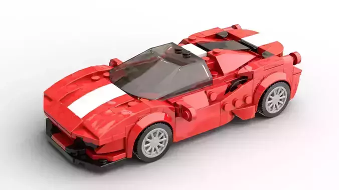 MocBricks3D - Ferrari-488 GTB