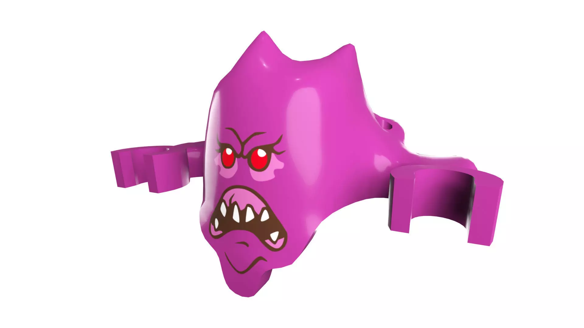 Ghostbusters Slimer 1 Brick Minifigure - STL and UV Printing 3D print model