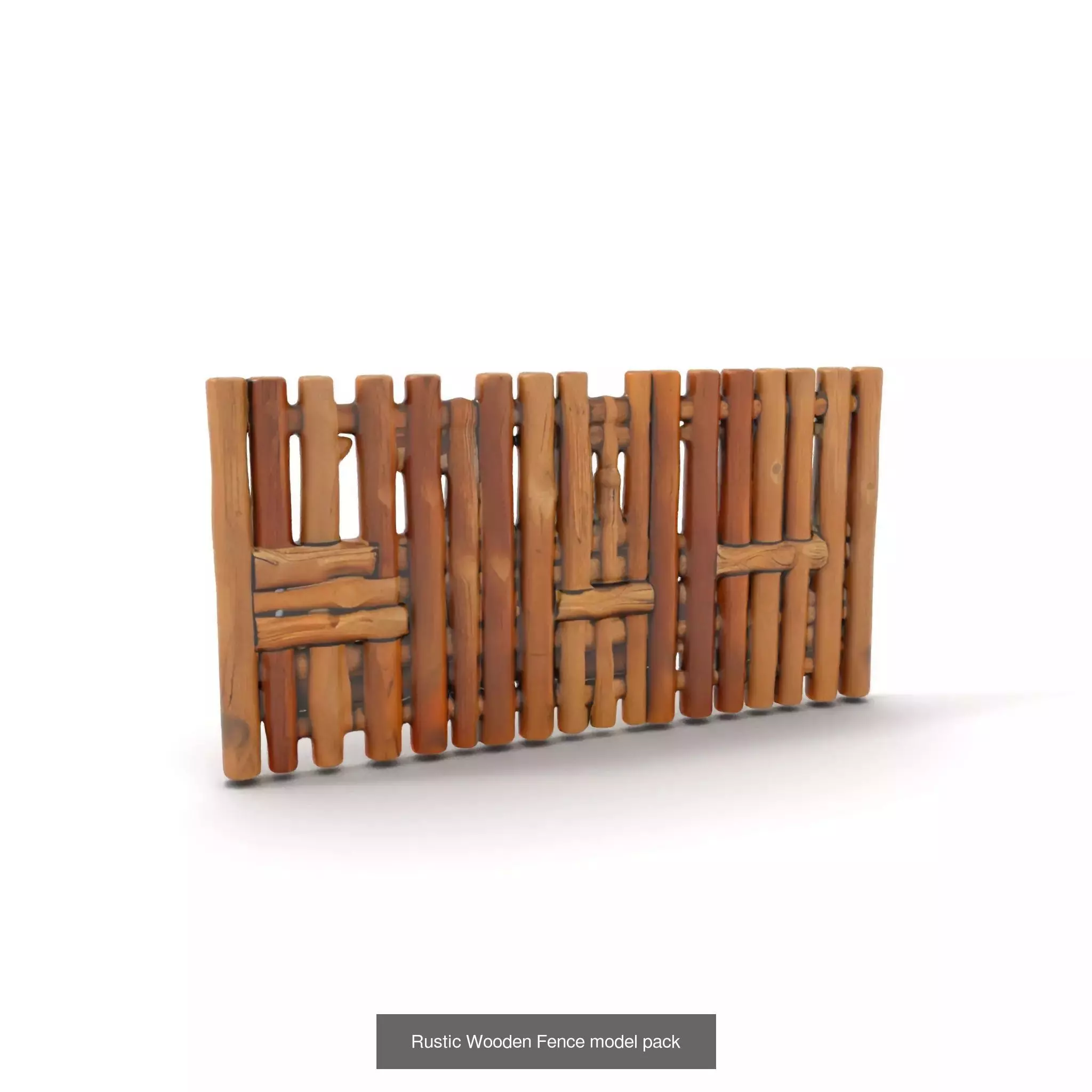 Wooden Palisade Model Collection _57