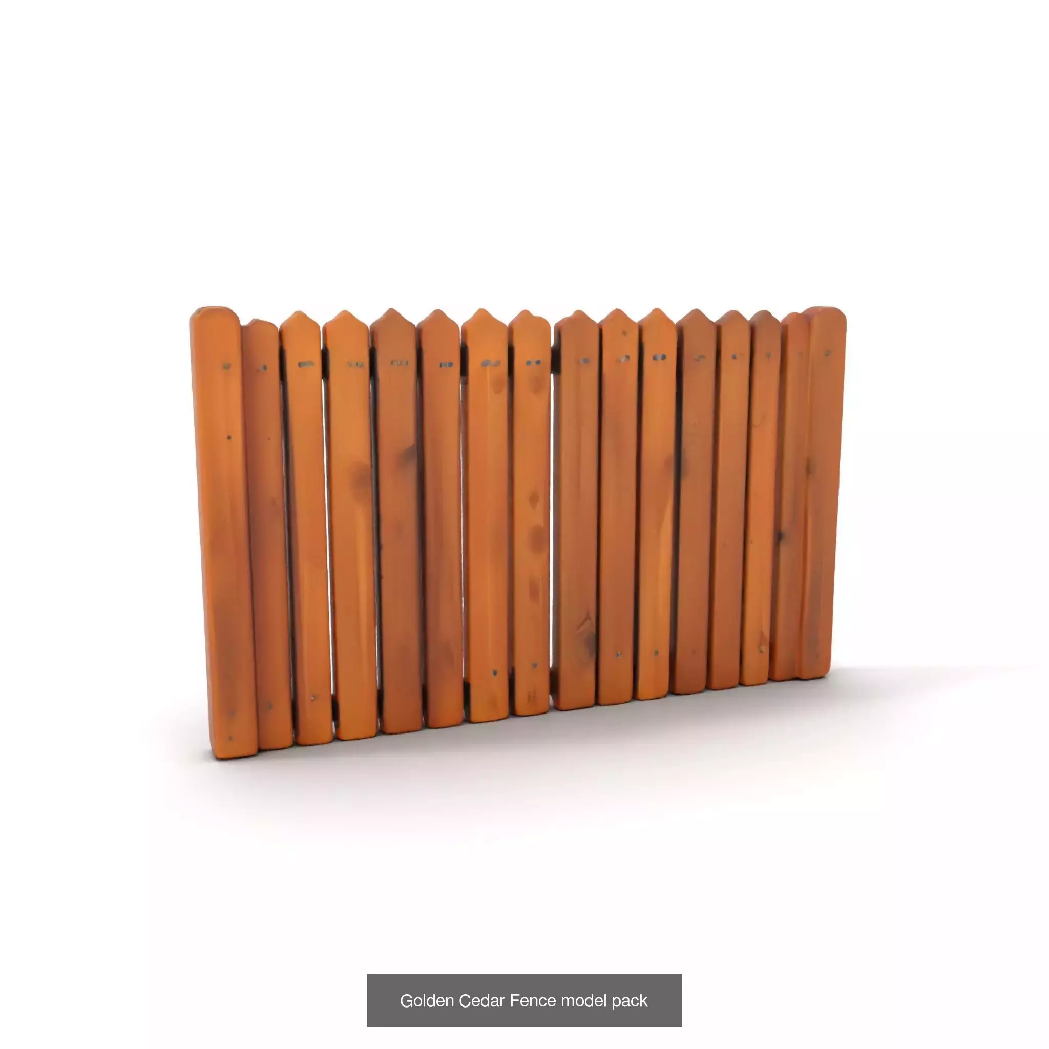 Wooden Palisade Model Collection _51