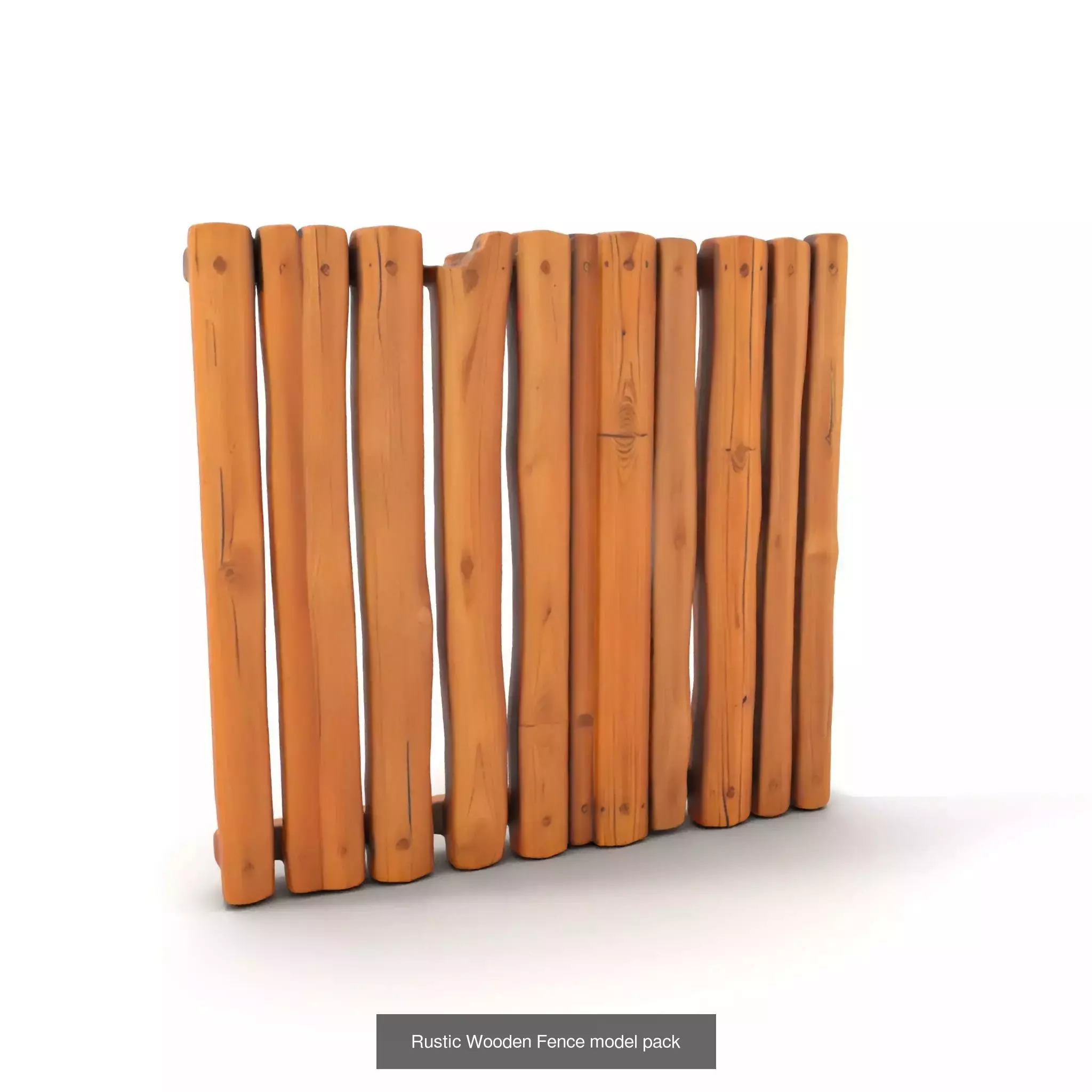 Wooden Palisade Model Collection _60