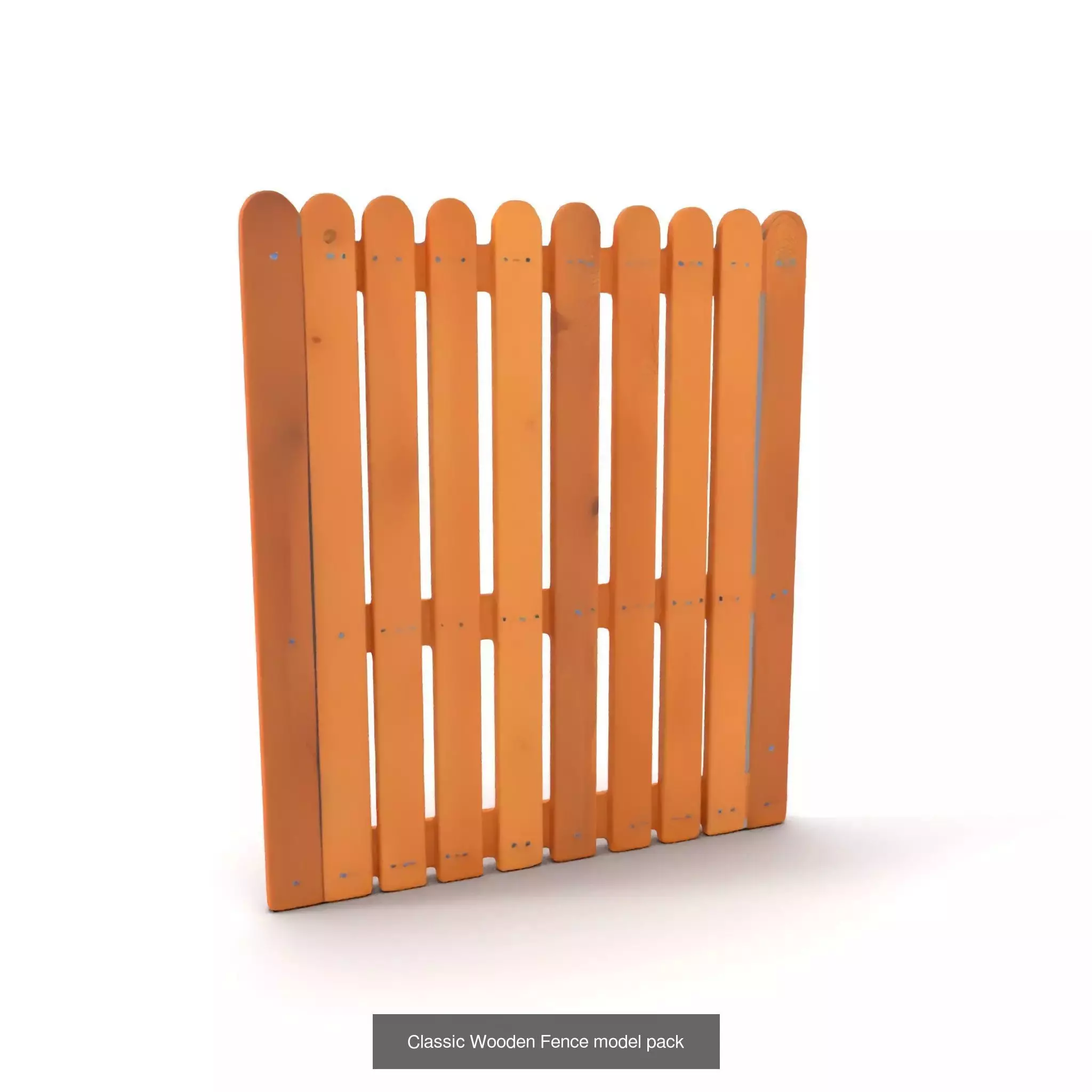 Wooden Palisade Model Collection _56