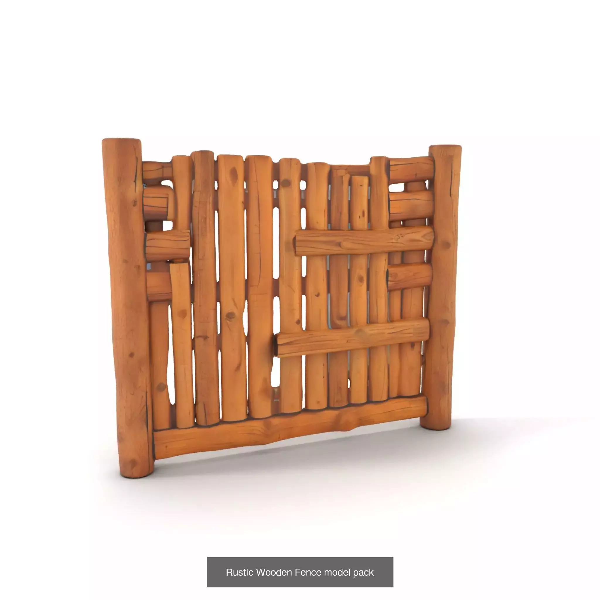 Wooden Palisade Model Collection _63