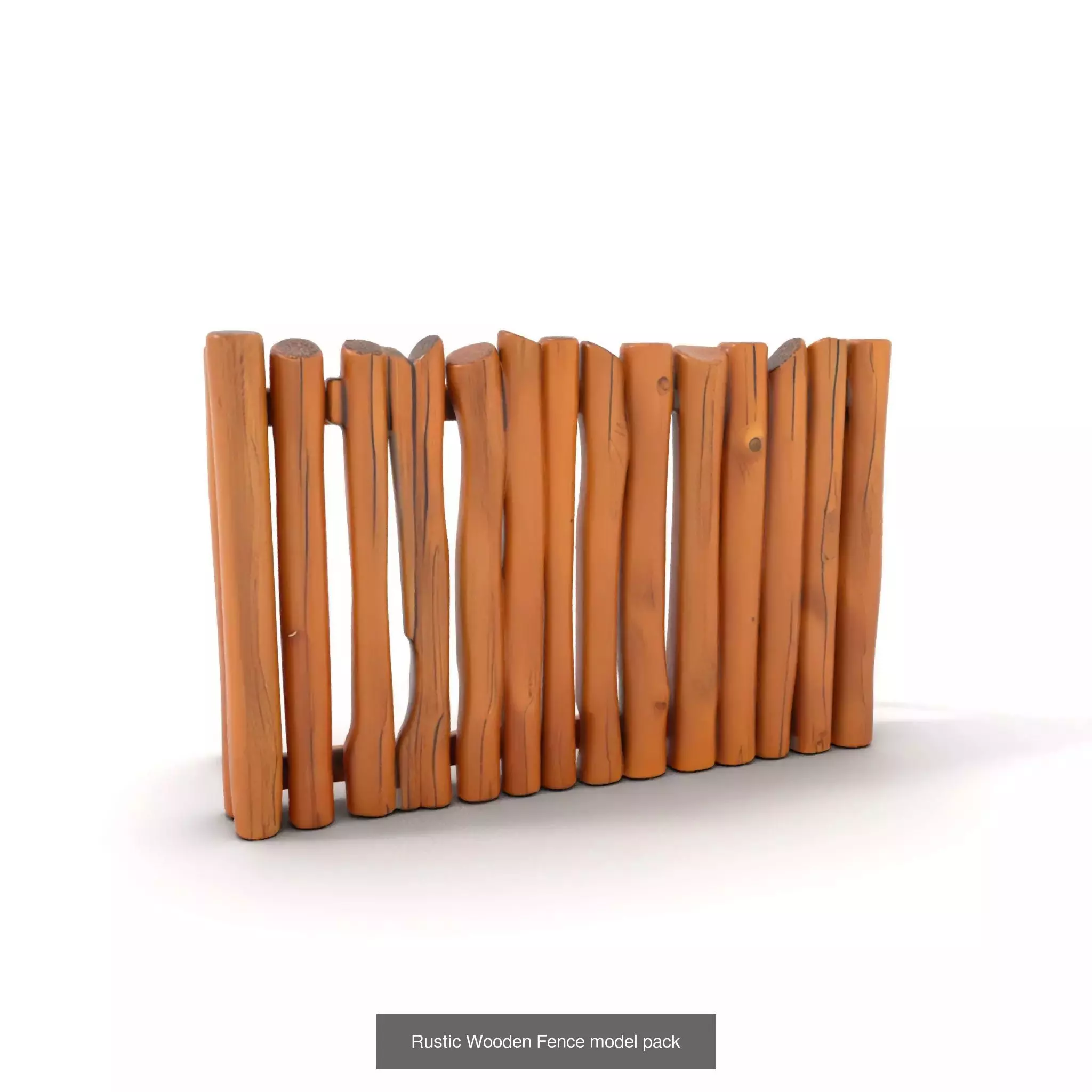 Wooden Palisade Model Collection _59