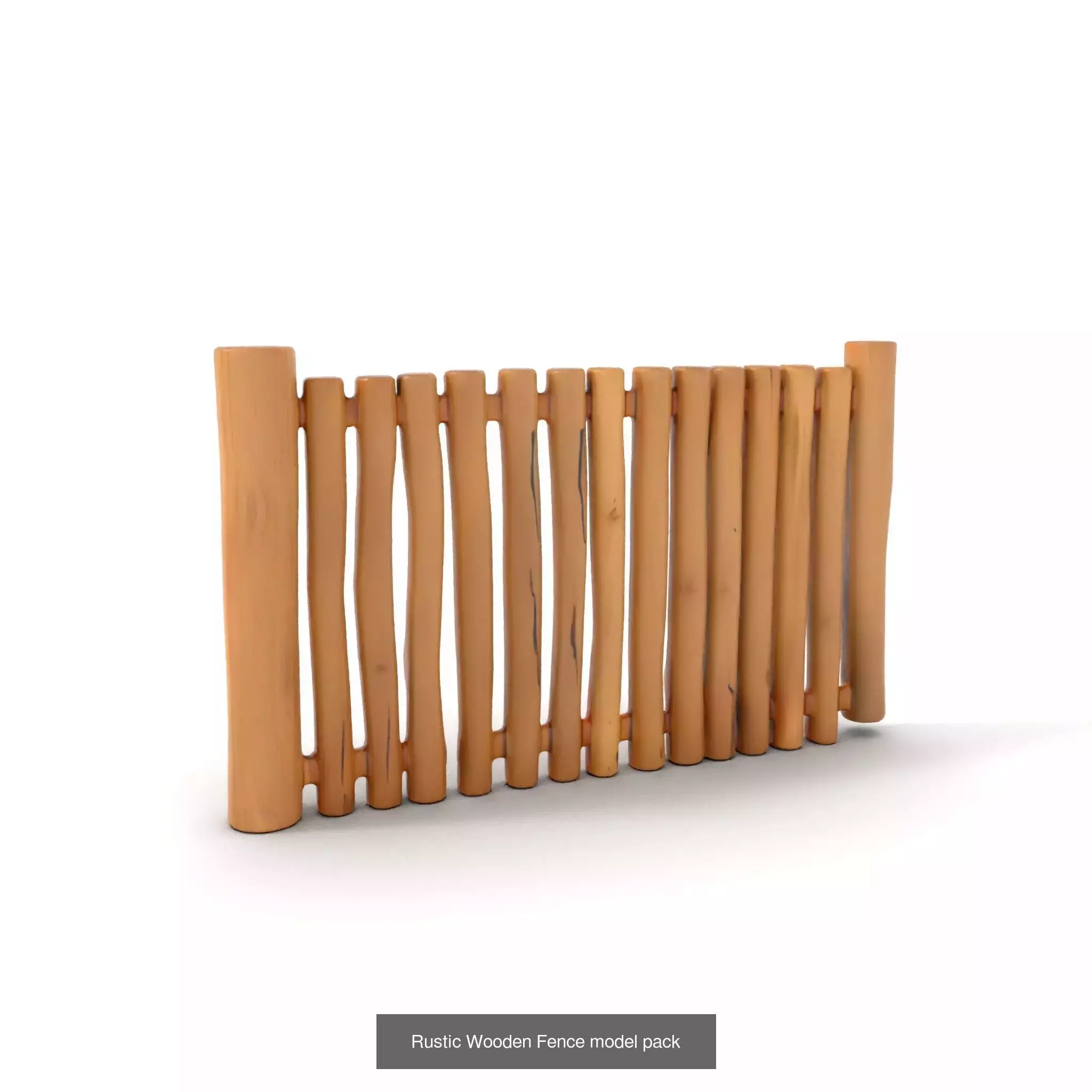 Wooden Palisade Model Collection _72