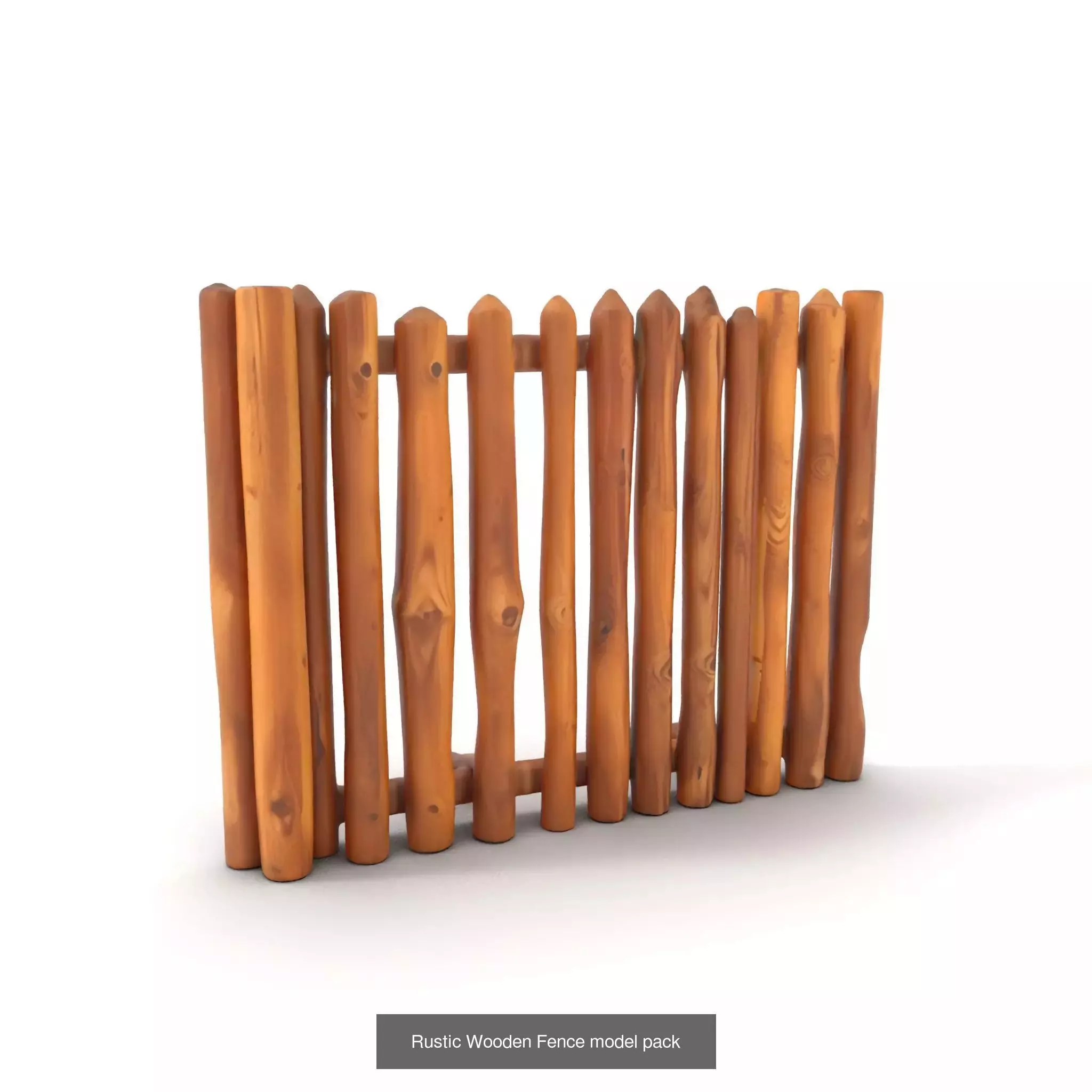 Wooden Palisade Model Collection _64