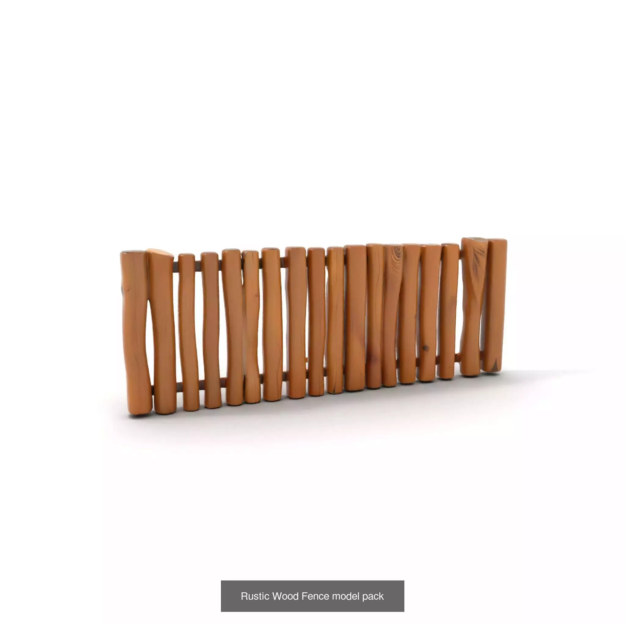 Wooden Palisade Model Collection _47