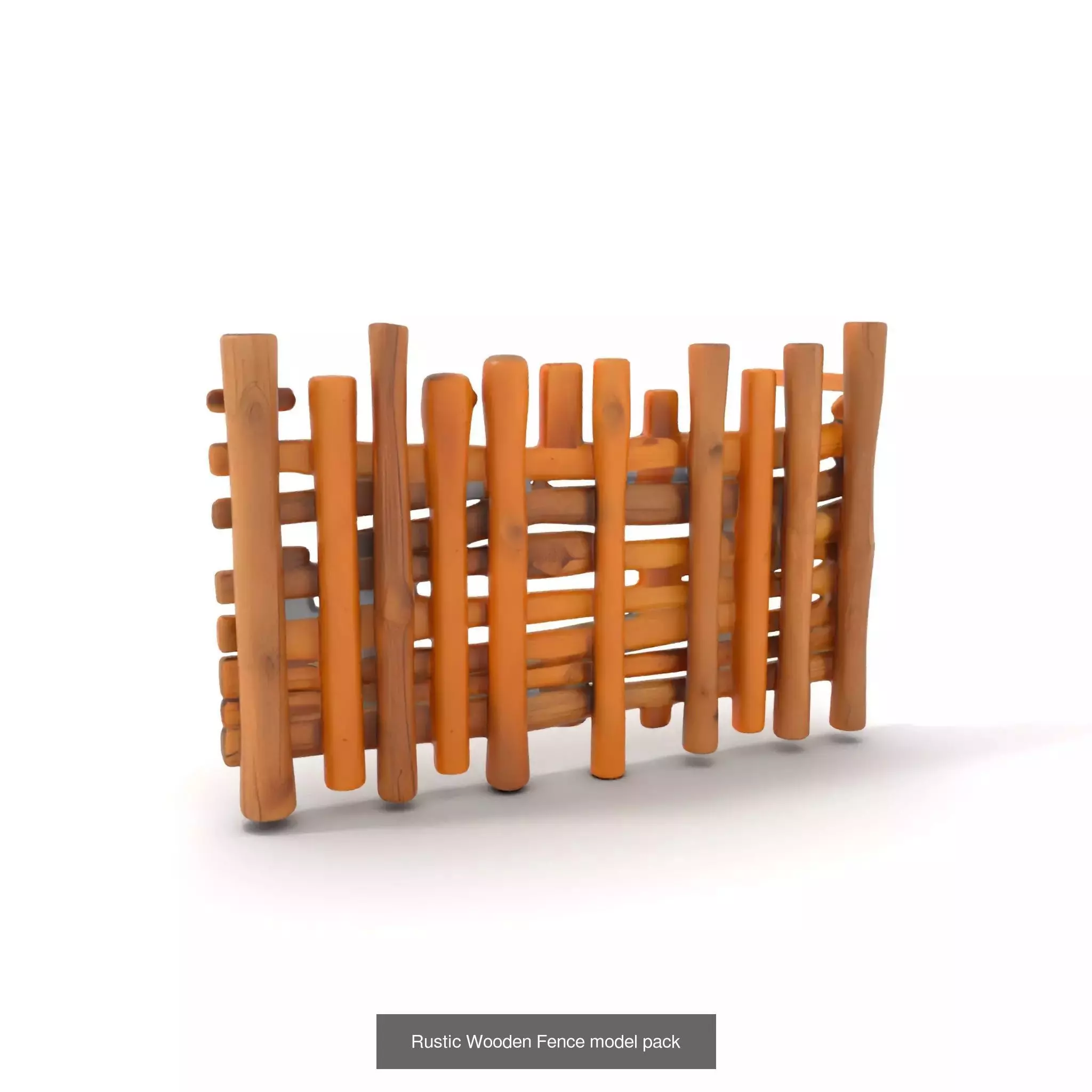 Wooden Palisade Model Collection _55