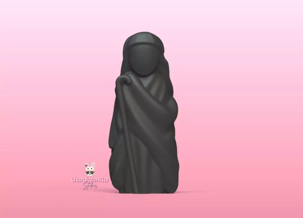 Shepherd 3D print model_1