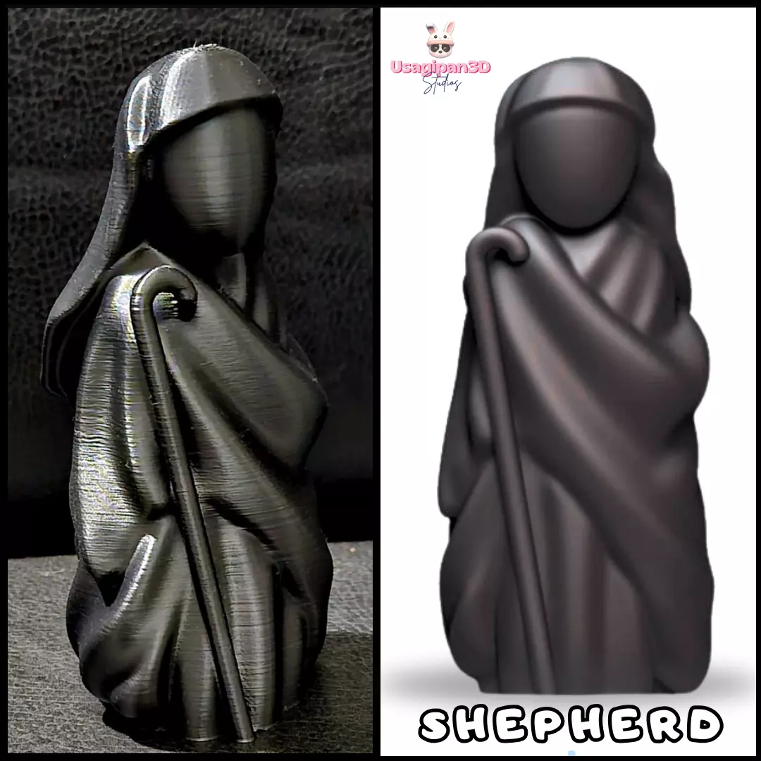 Shepherd 3D print model_0