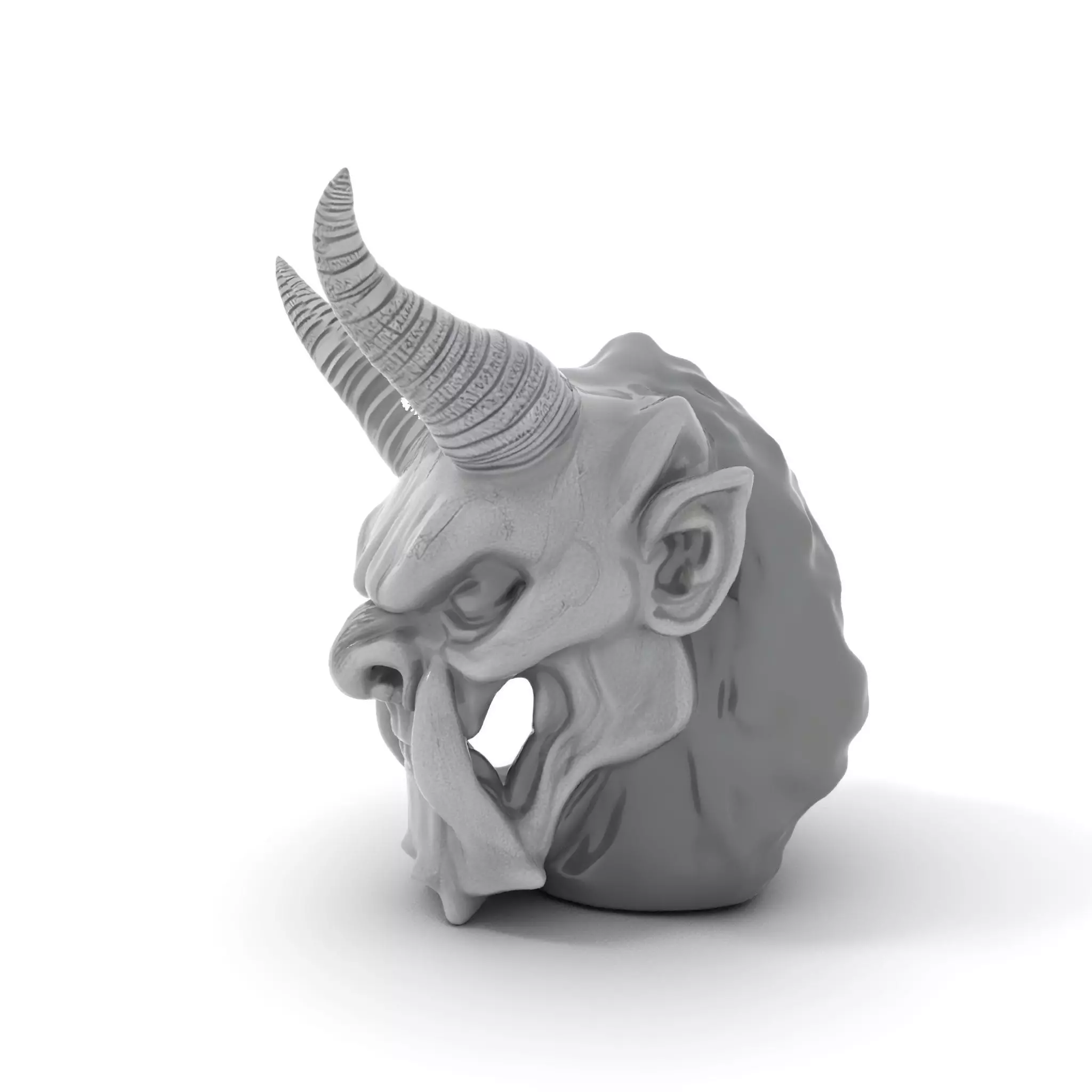 Dark Horned Demon model pack Low-poly 3D model_0