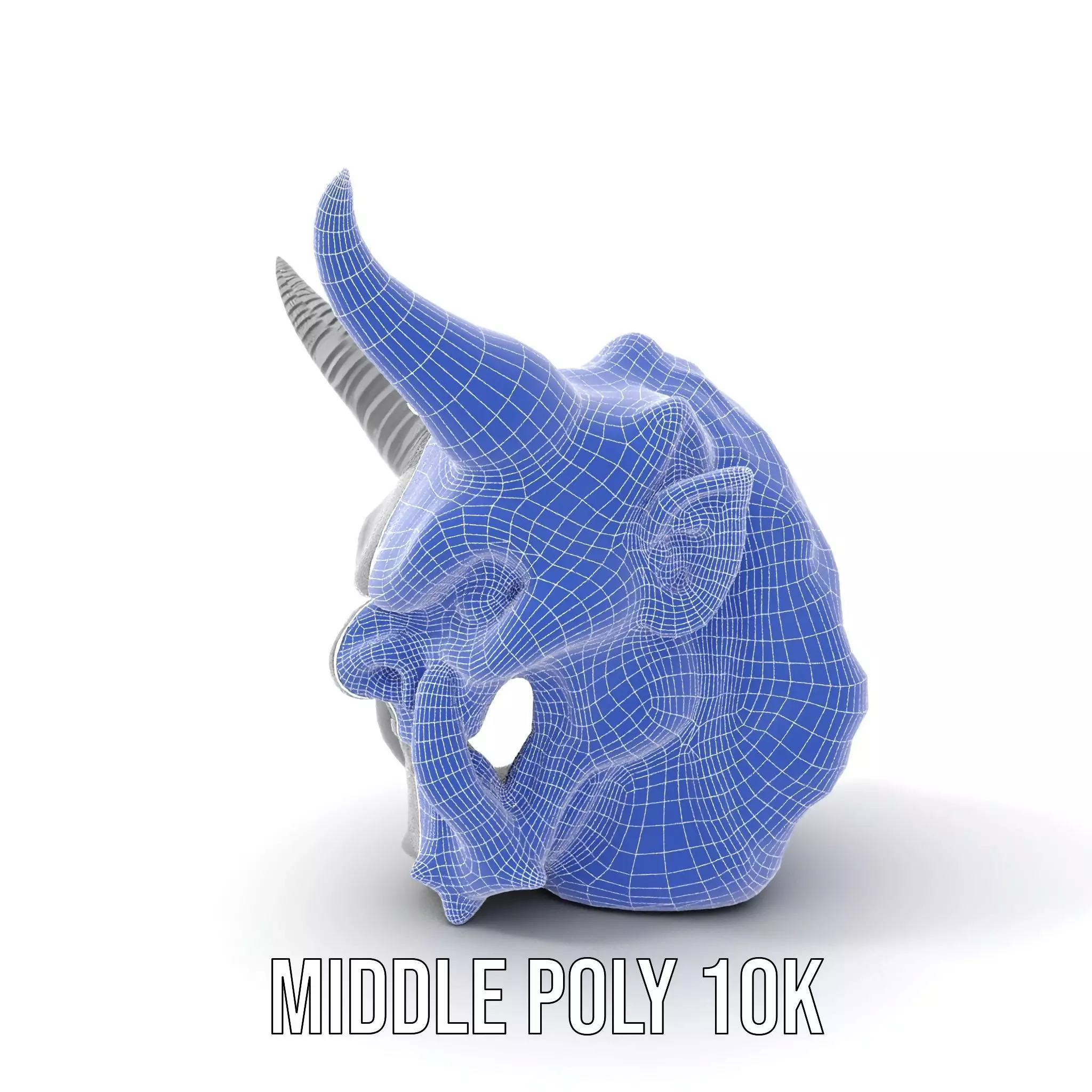 Dark Horned Demon model pack Low-poly 3D model_21