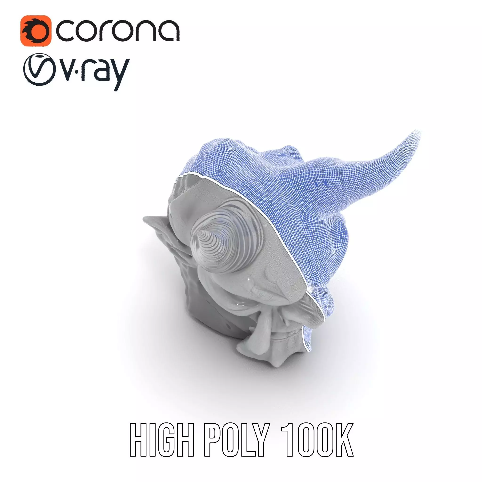 Dark Horned Demon model pack Low-poly 3D model_17