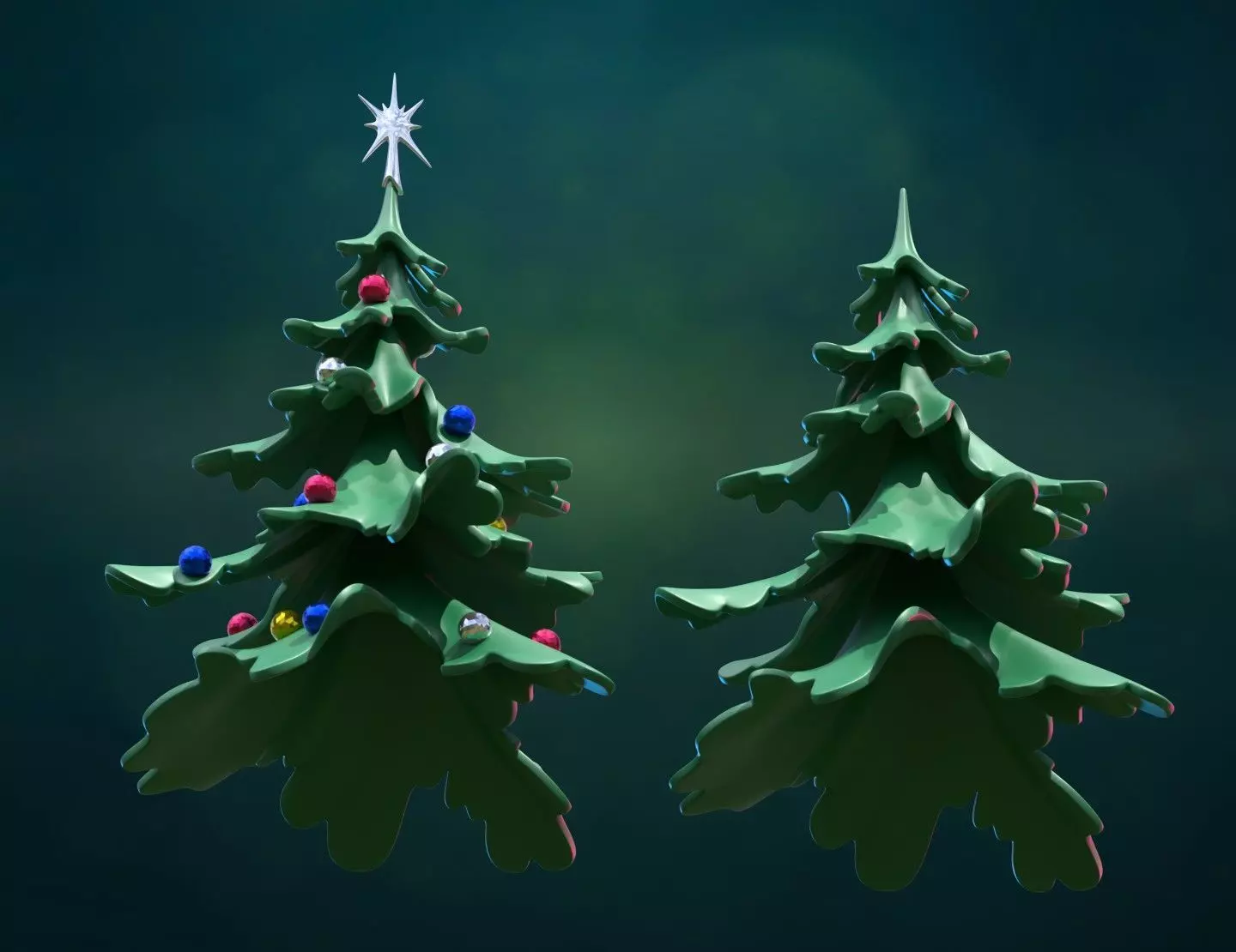 Christmas Tree 3D print model_10