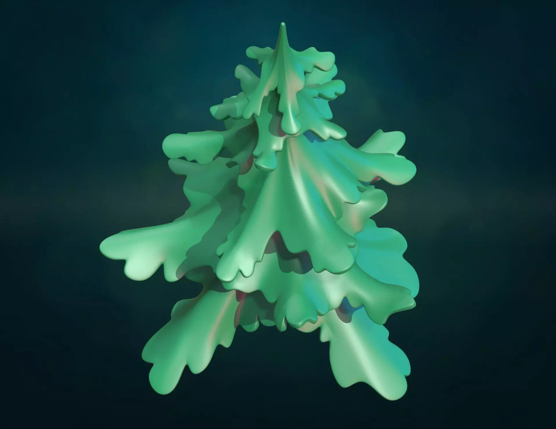 Christmas Tree 3D print model_4