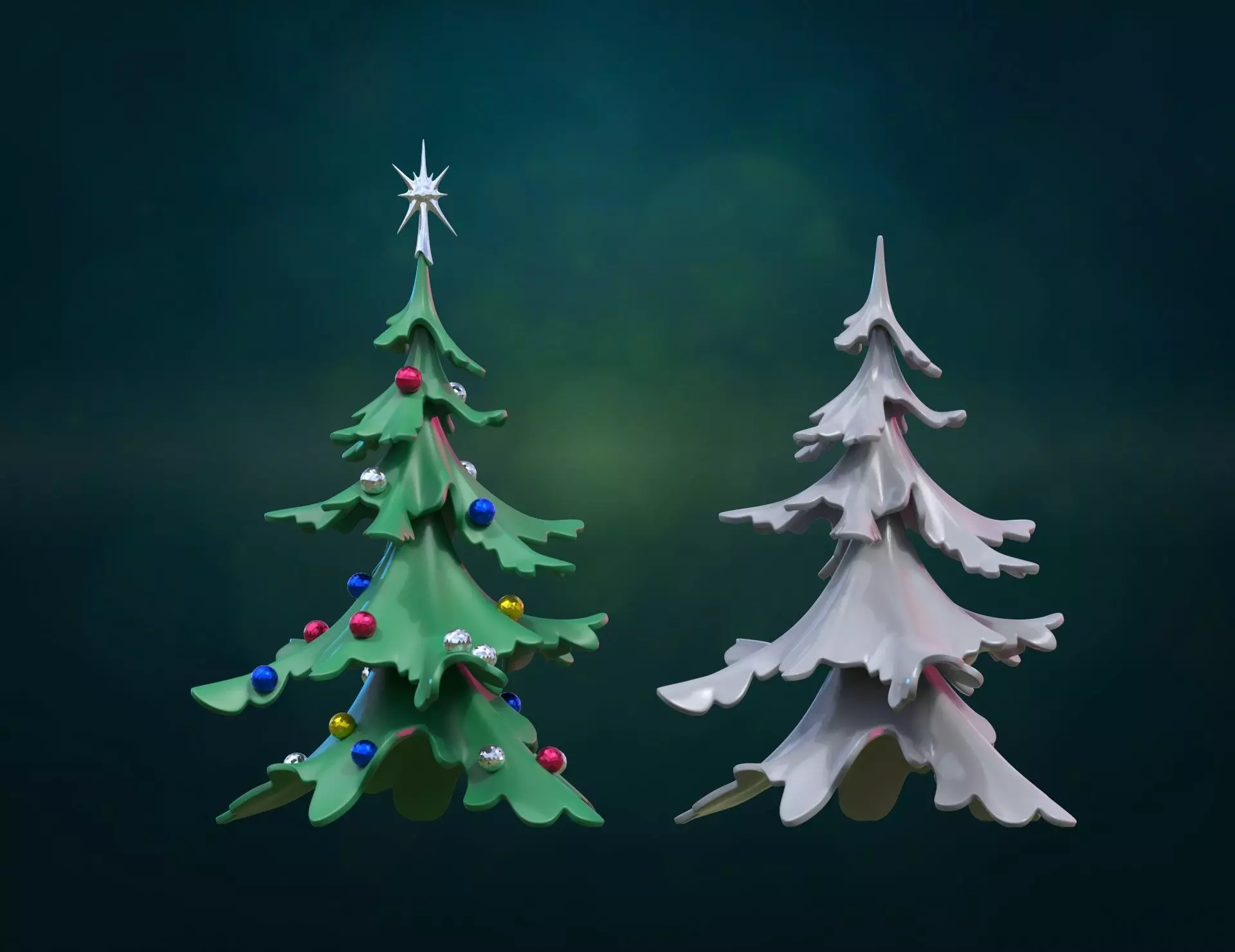 Christmas Tree 3D print model_0