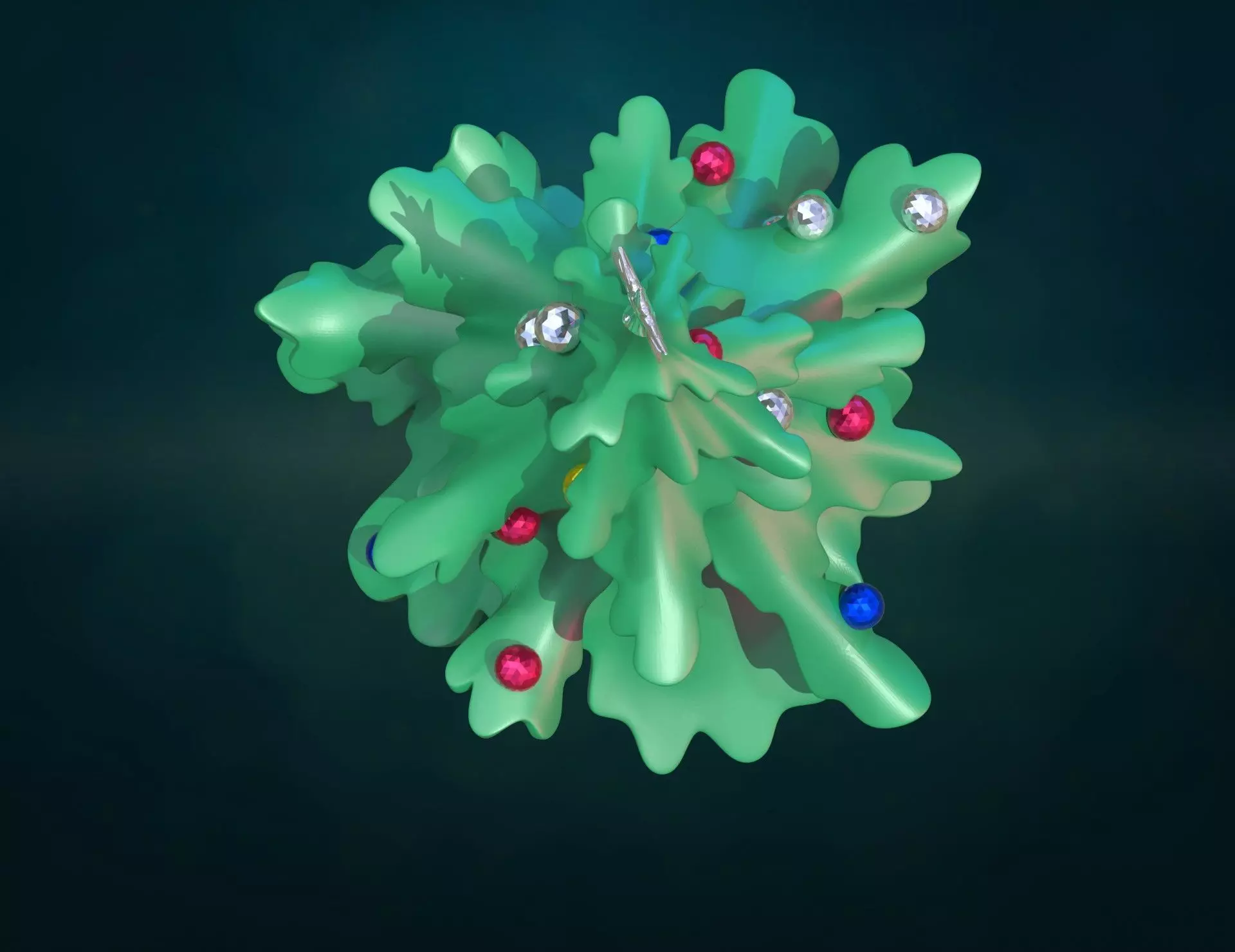 Christmas Tree 3D print model_9