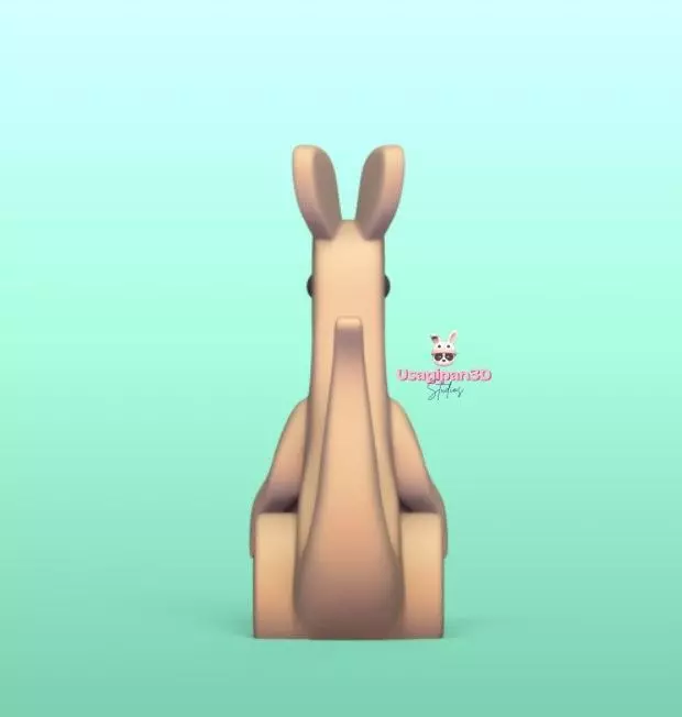 Kangaroo Pot 3D print model_4