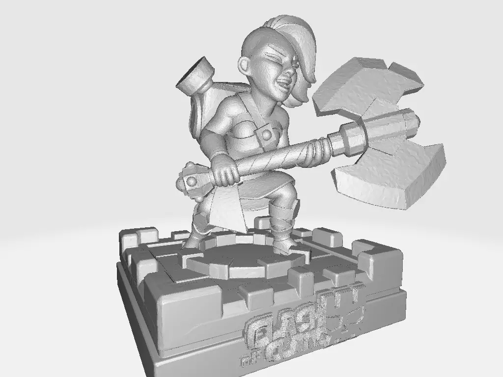 Chess Clash Of Clans Super Troops Edition 3D print model_8