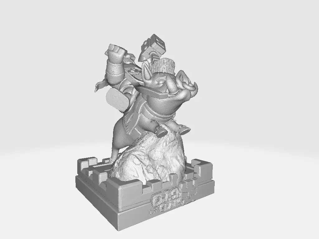 Chess Clash Of Clans Super Troops Edition 3D print model_4