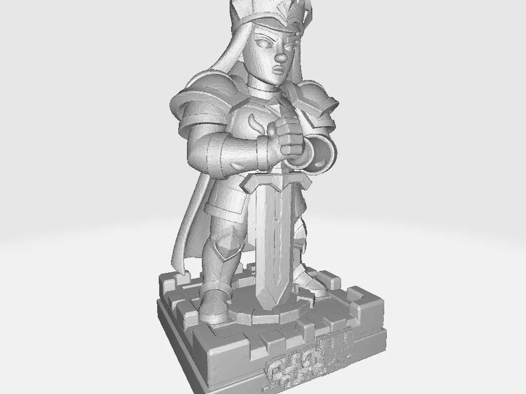 Chess Clash Of Clans Super Troops Edition 3D print model_9