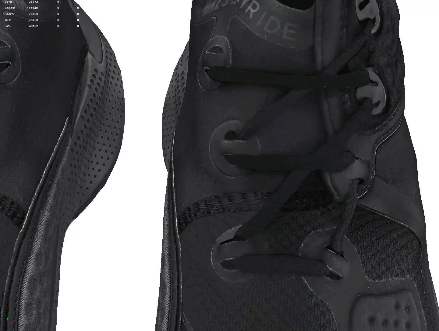 Nike Joyride CC3 Setter Low-poly 3D model_6